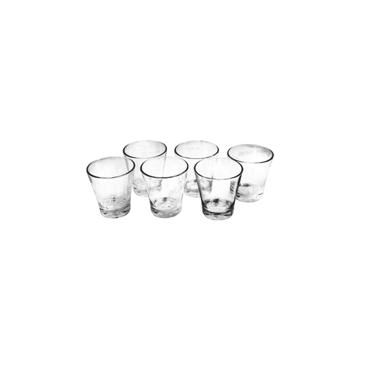 Vasos De Vidrio 6 Piezas Citinova