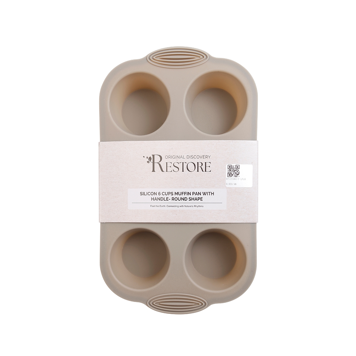 Molde Silicón Para Muffins De 6 Piezas Baker House