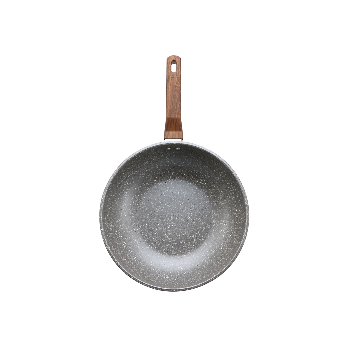 Sartén Tipo Wok 32 Cm Color Gris Bremen - Miniatura 2