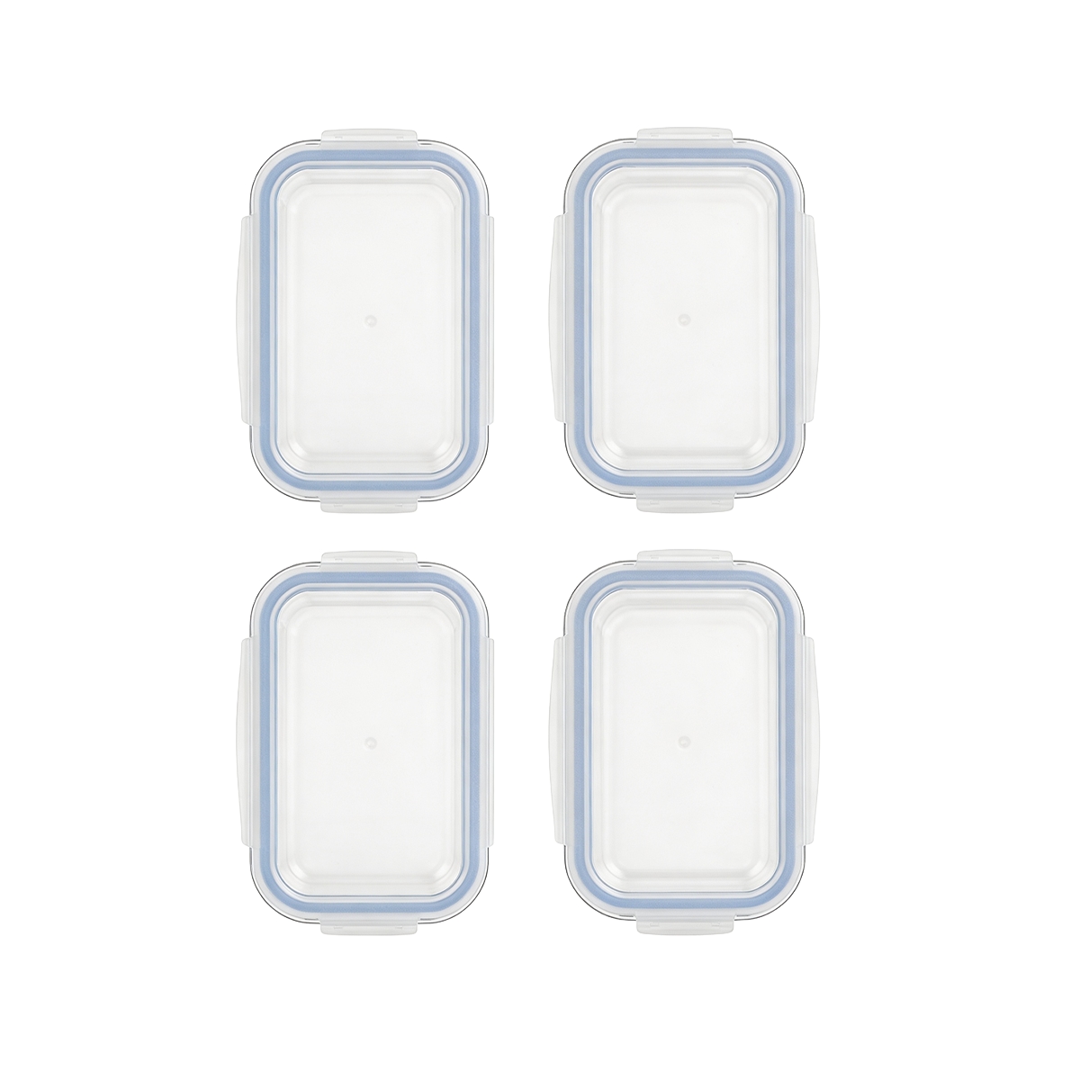 Juego De Recipientes De Vidrio 1040ml Cuatro Piezas Bremen - Miniatura 3