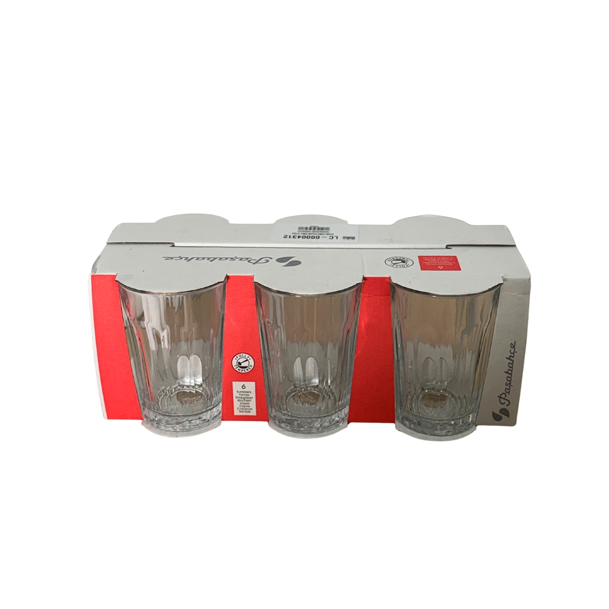 Vasos De Vidrio 6 Piezas Pasabahce - Miniatura 3