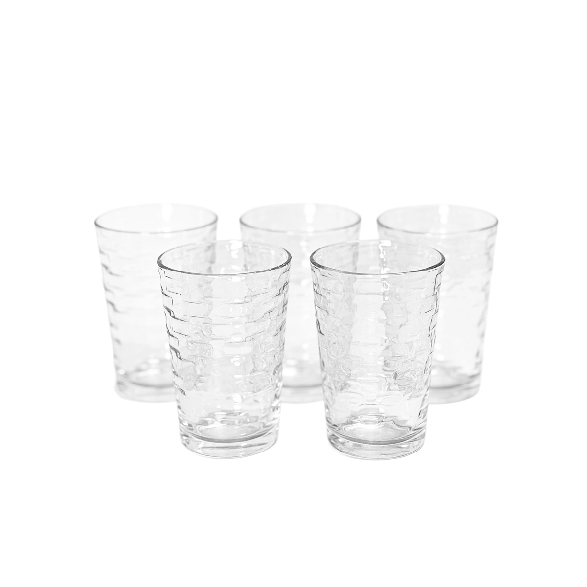 Vasos De Vidrio Habitat 6 Piezas Pasabahce