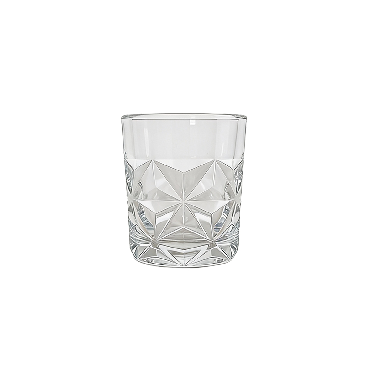 Juego De Vasos De Vidrio Estrella 6 Piezas Crisa