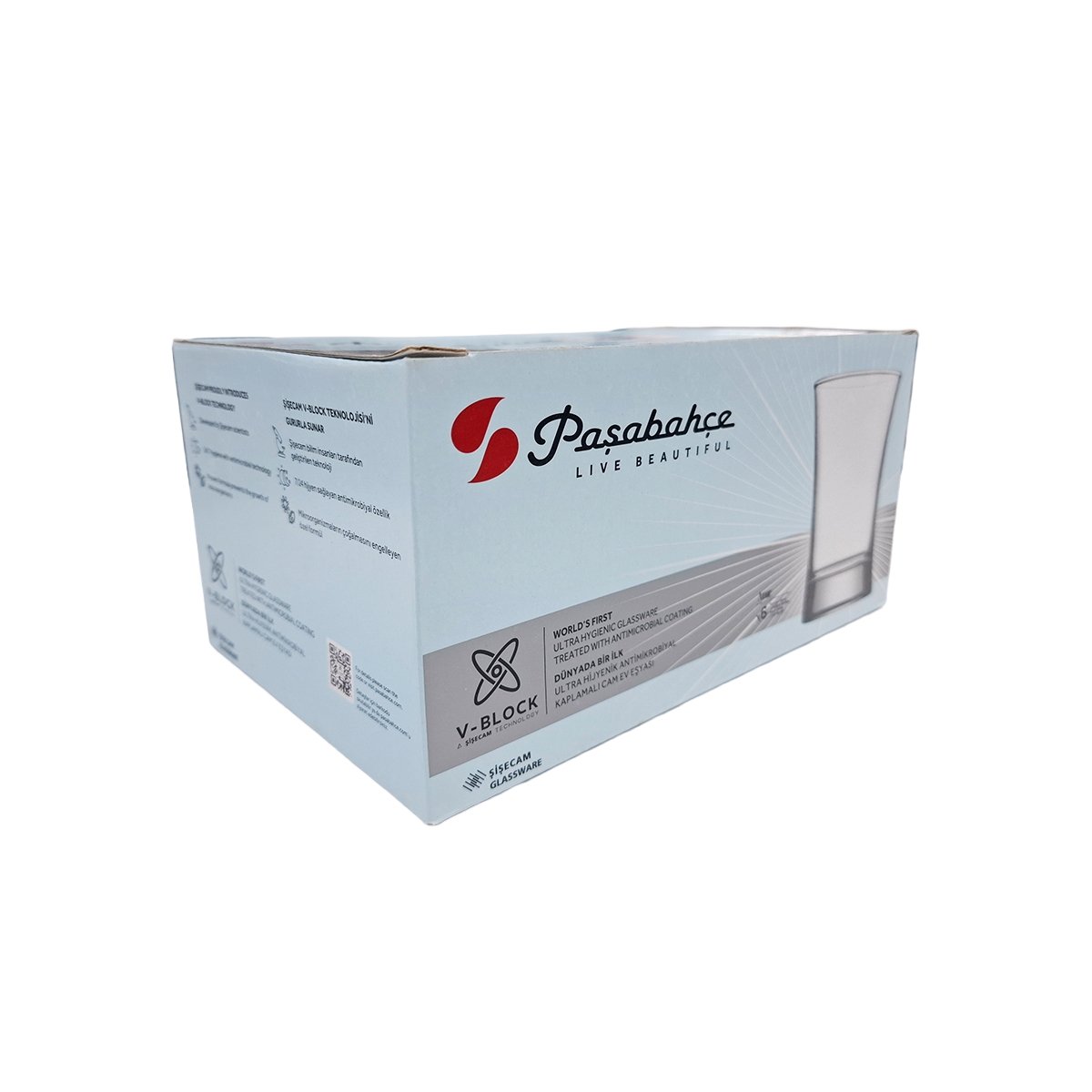 Vasos De Vidrio 6 Piezas Pasabahce - Miniatura 2