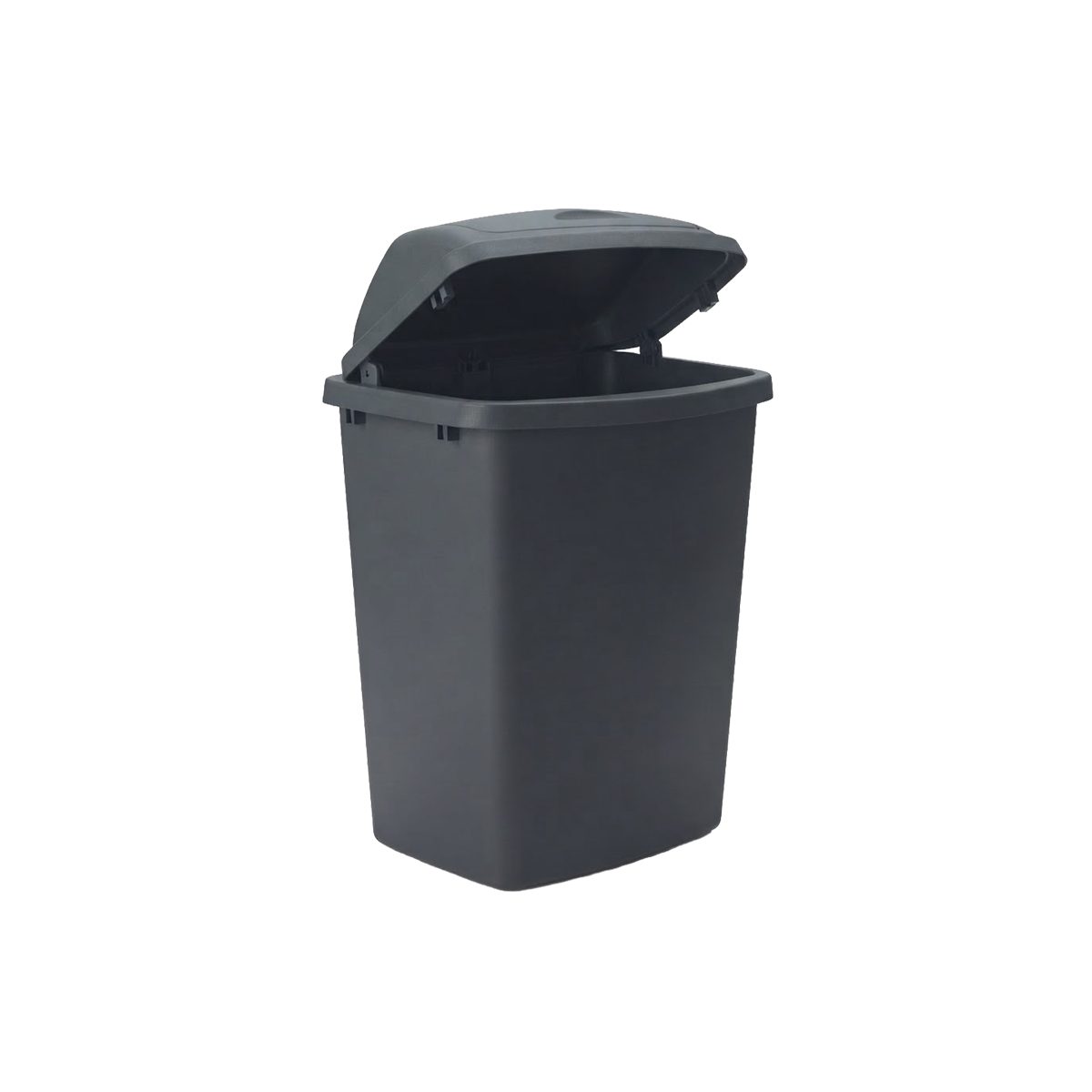 Basurero 70 Litros color Gris Basic Home - Miniatura 2