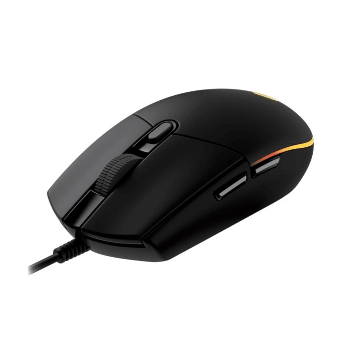 Mouse Alámbrico Gamer Color Negro Lightsync Logitech