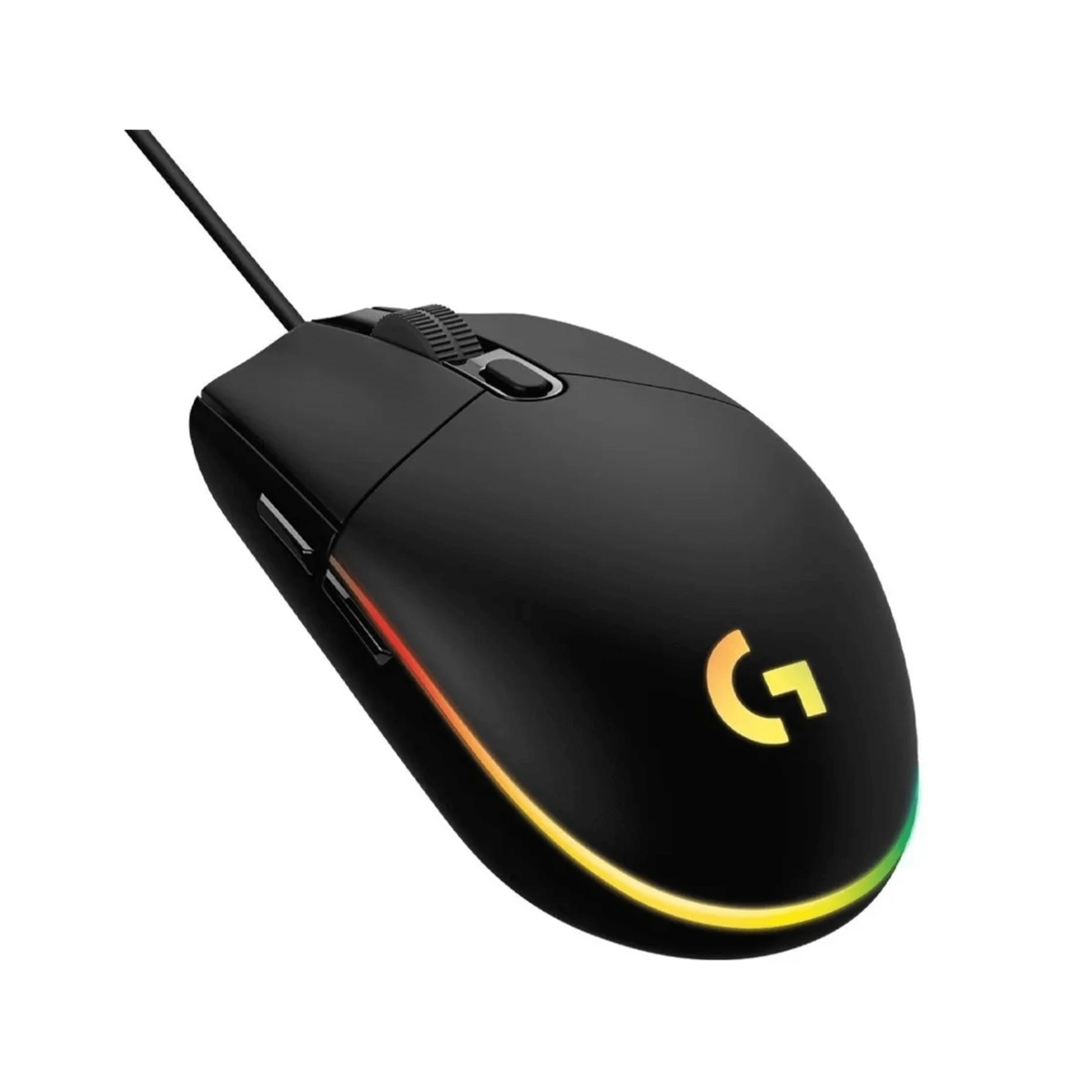 Mouse Alámbrico Gamer Color Negro Lightsync Logitech - Miniatura 2