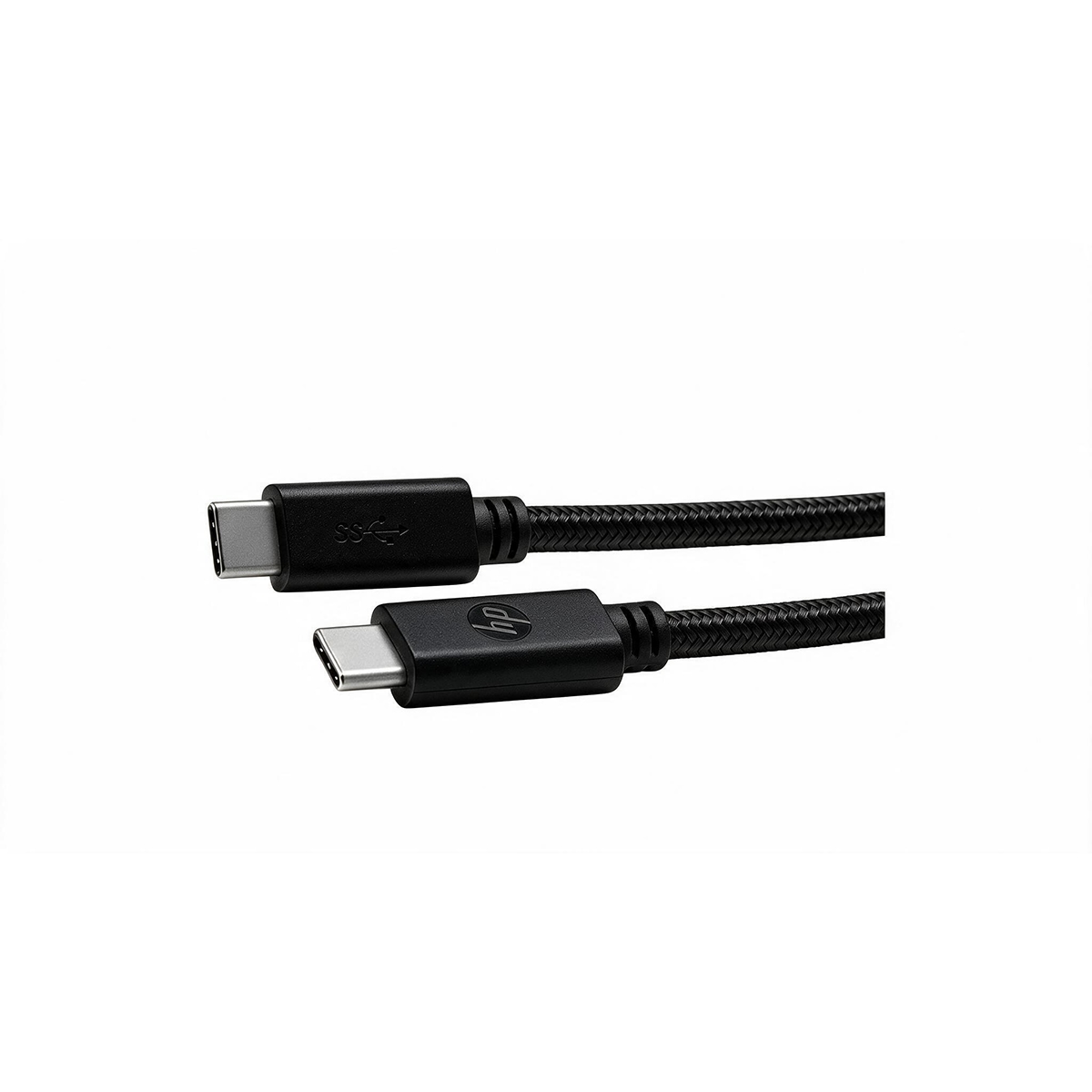 Cable Adaptador De 1 Metro Tipo C Color Negro HP - Miniatura 2