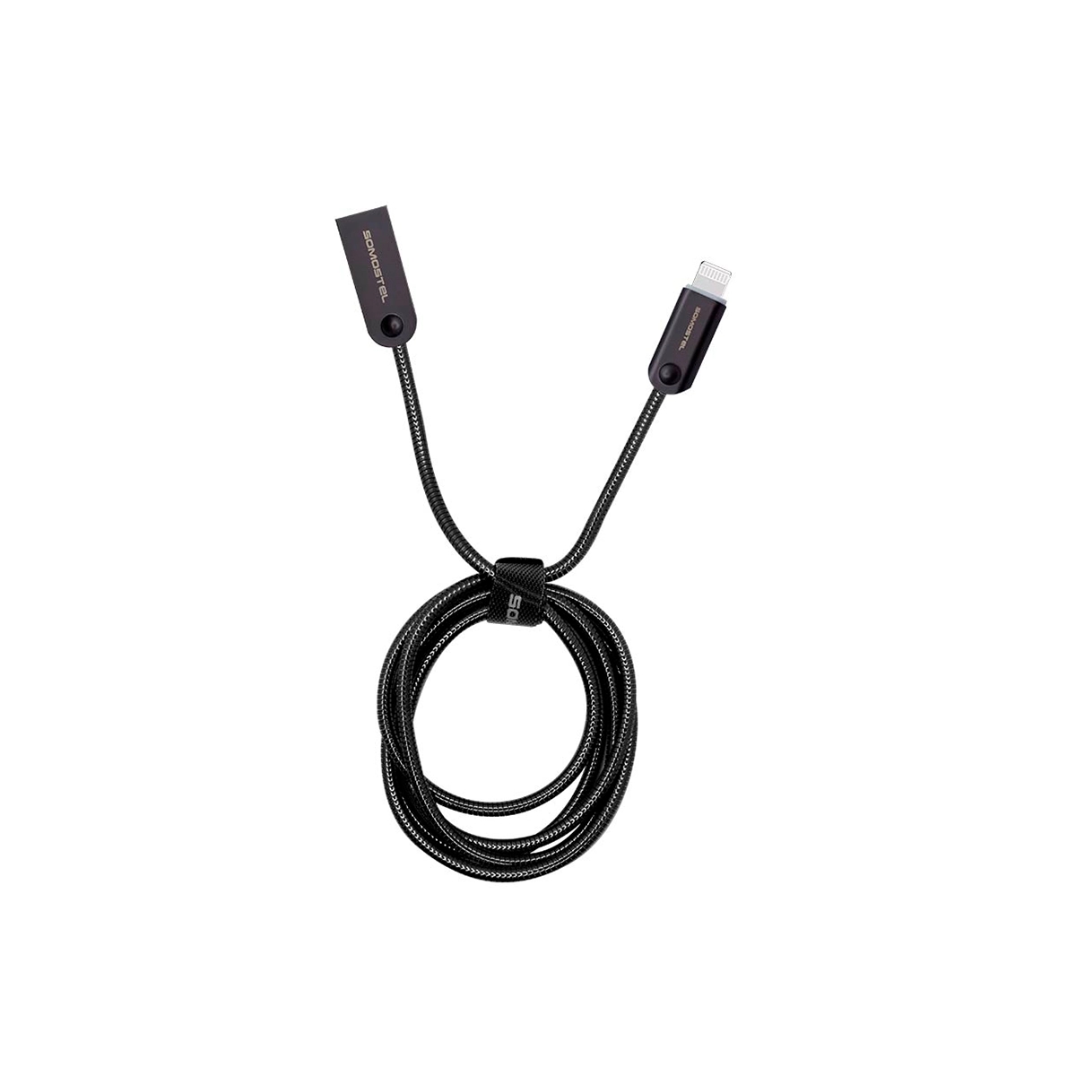 Cable USB Tipo Lightning Color Gris Somostel