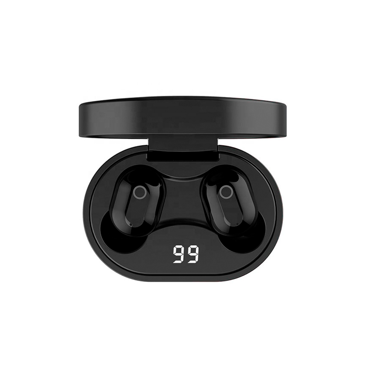Audífonos Inalámbricos Portátiles Bluetooth color Negro Somostel