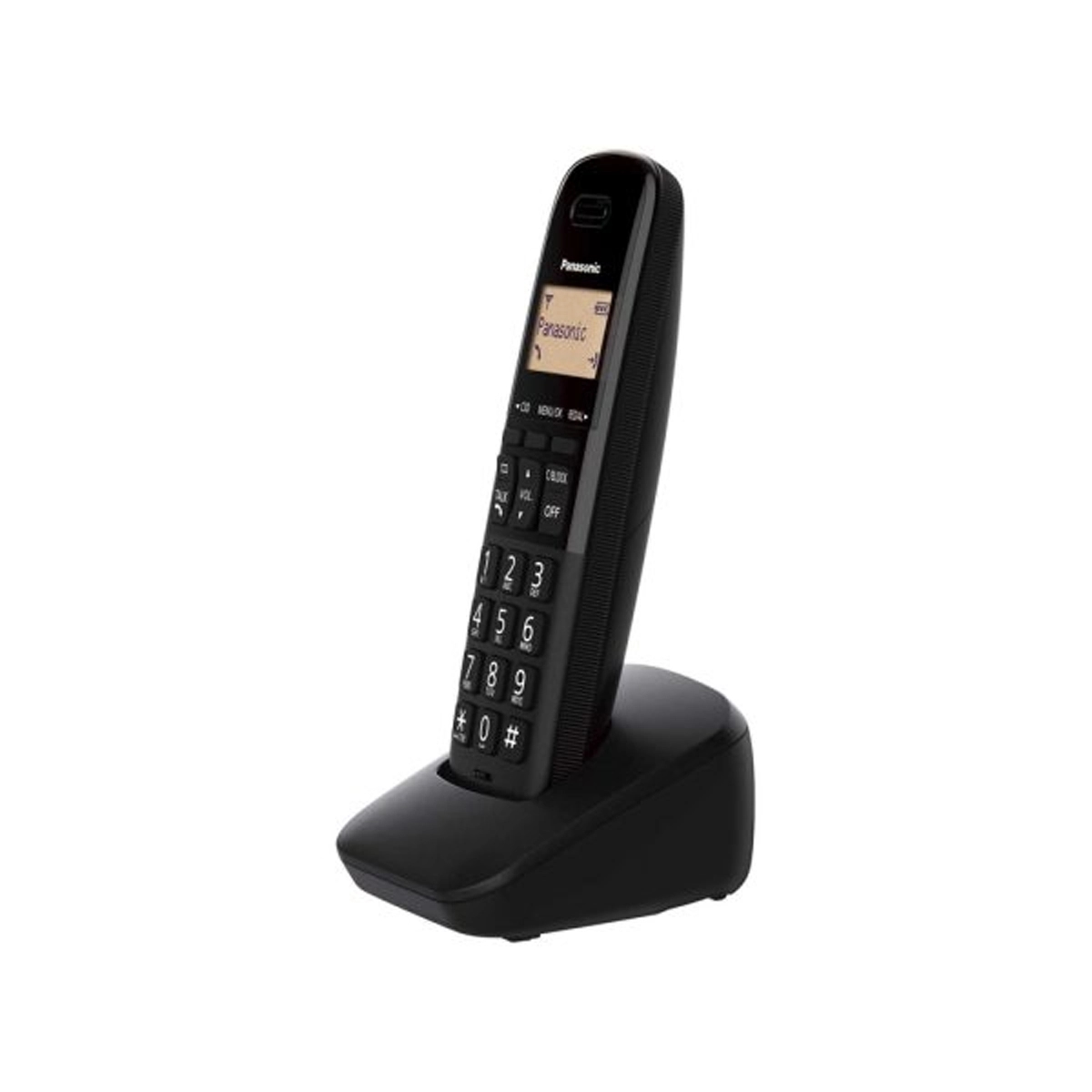 Teléfono Fijo Digital Inalámbrico Color Negro Panasonic - Miniatura 3