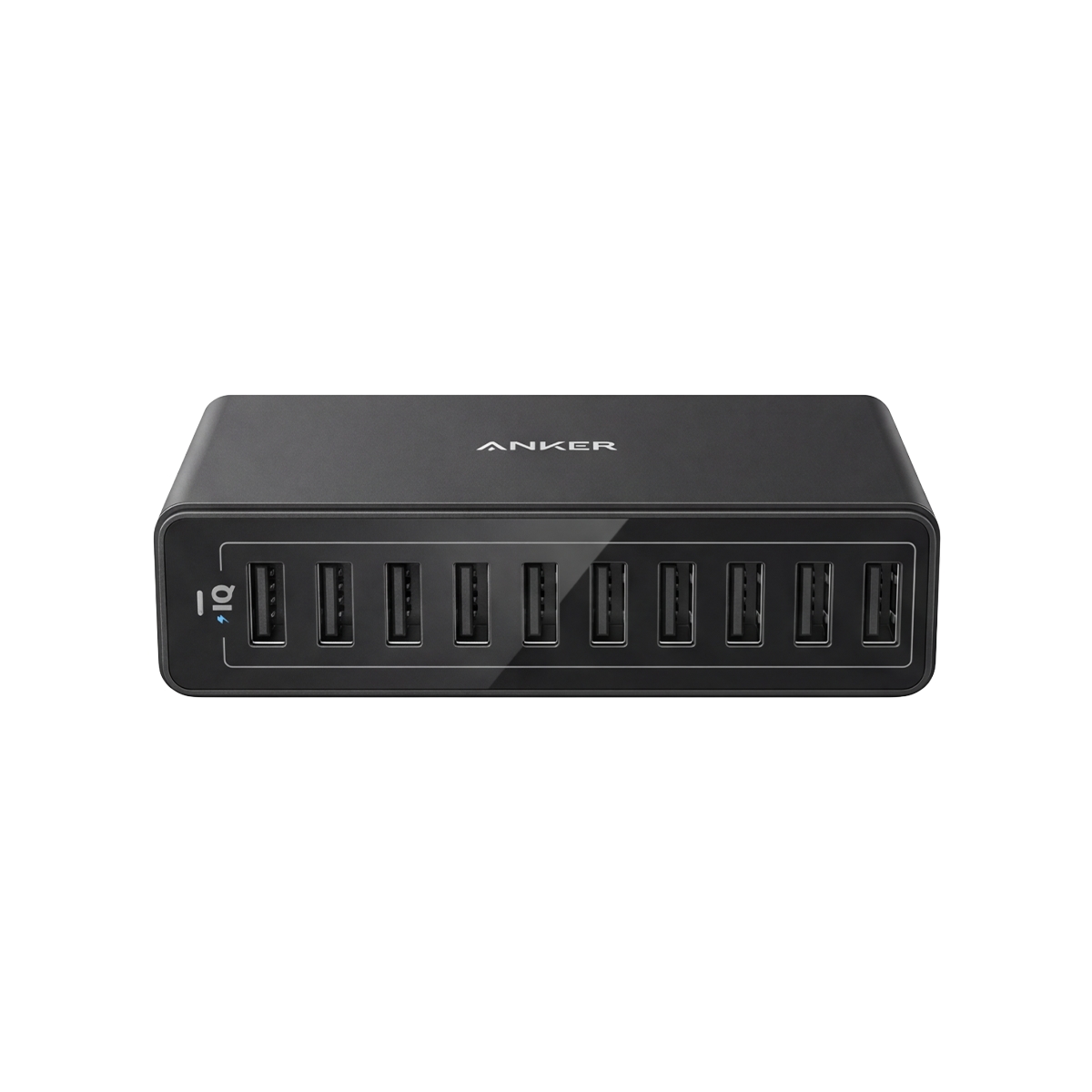 Cargador De 10 Entradas USB Color Negro Anker - Miniatura 2