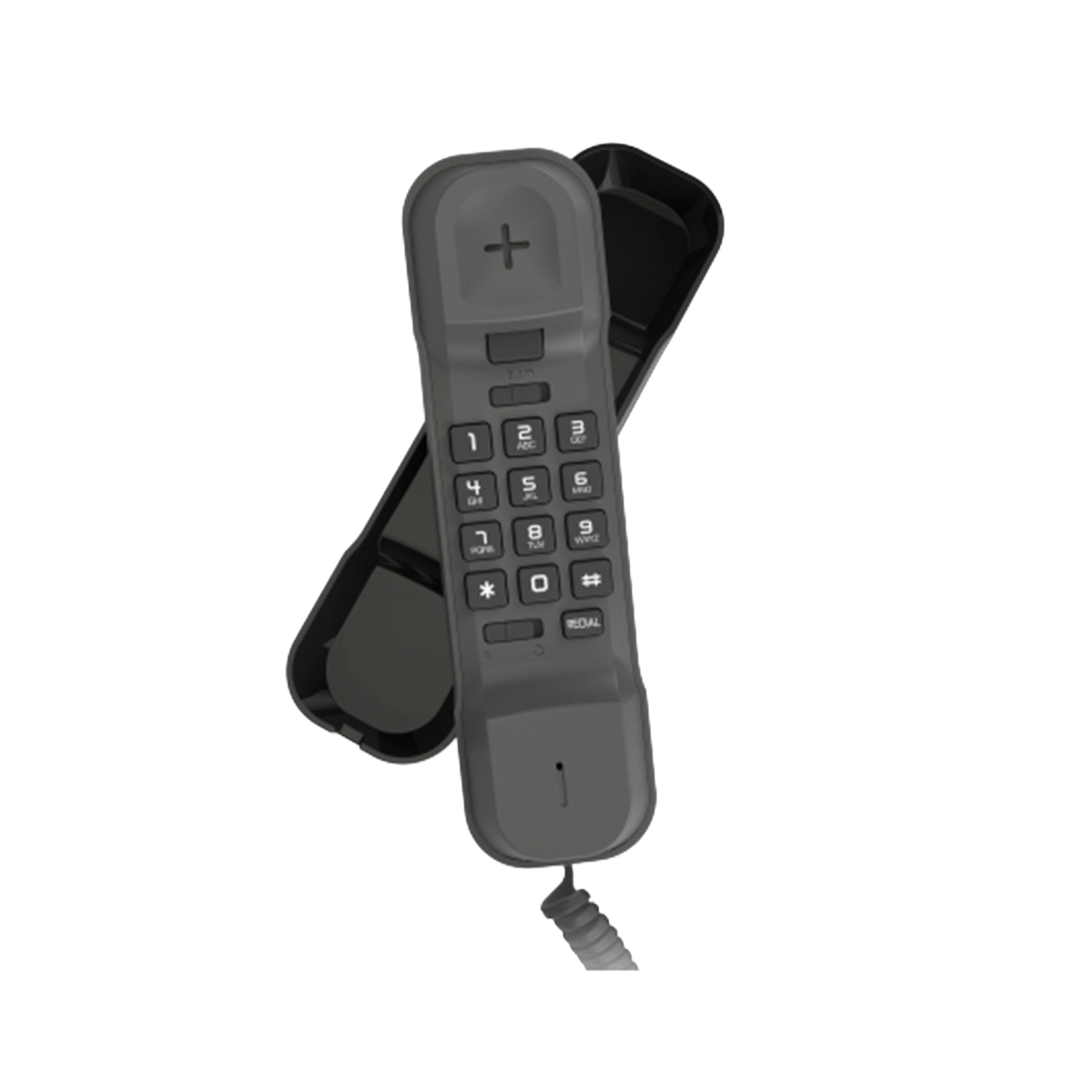 Teléfono Alámbrico Con Identificador De Llamadas Color Negro Alcatel