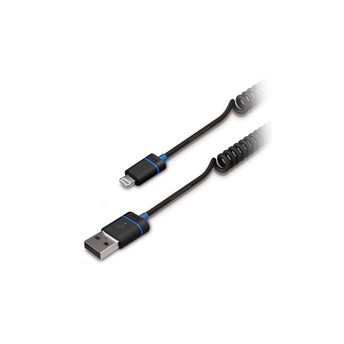 Cable USB para iPhone 1.5 Metros Color Negro ILuv