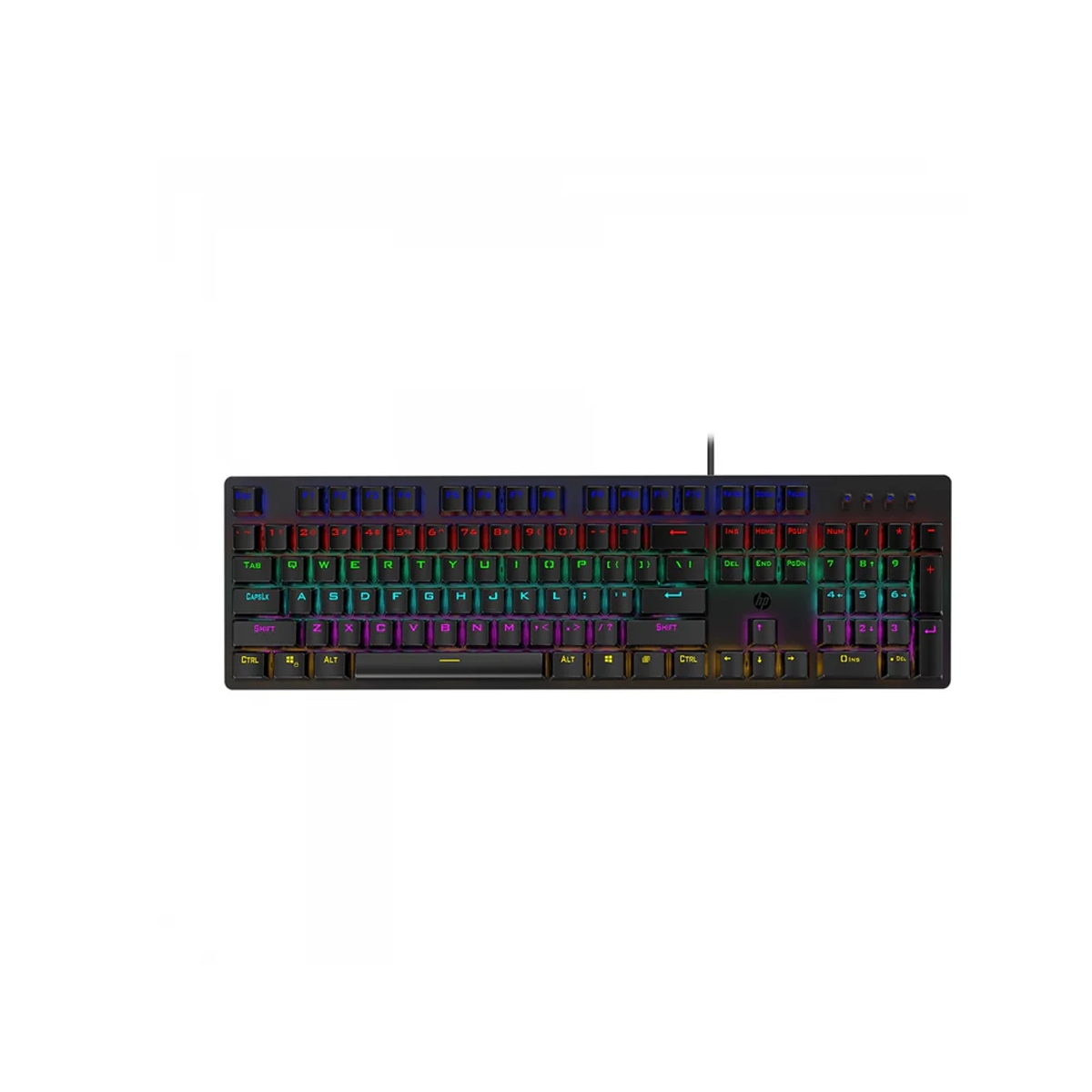 Teclado Gamer Mecánico Color Negro HP