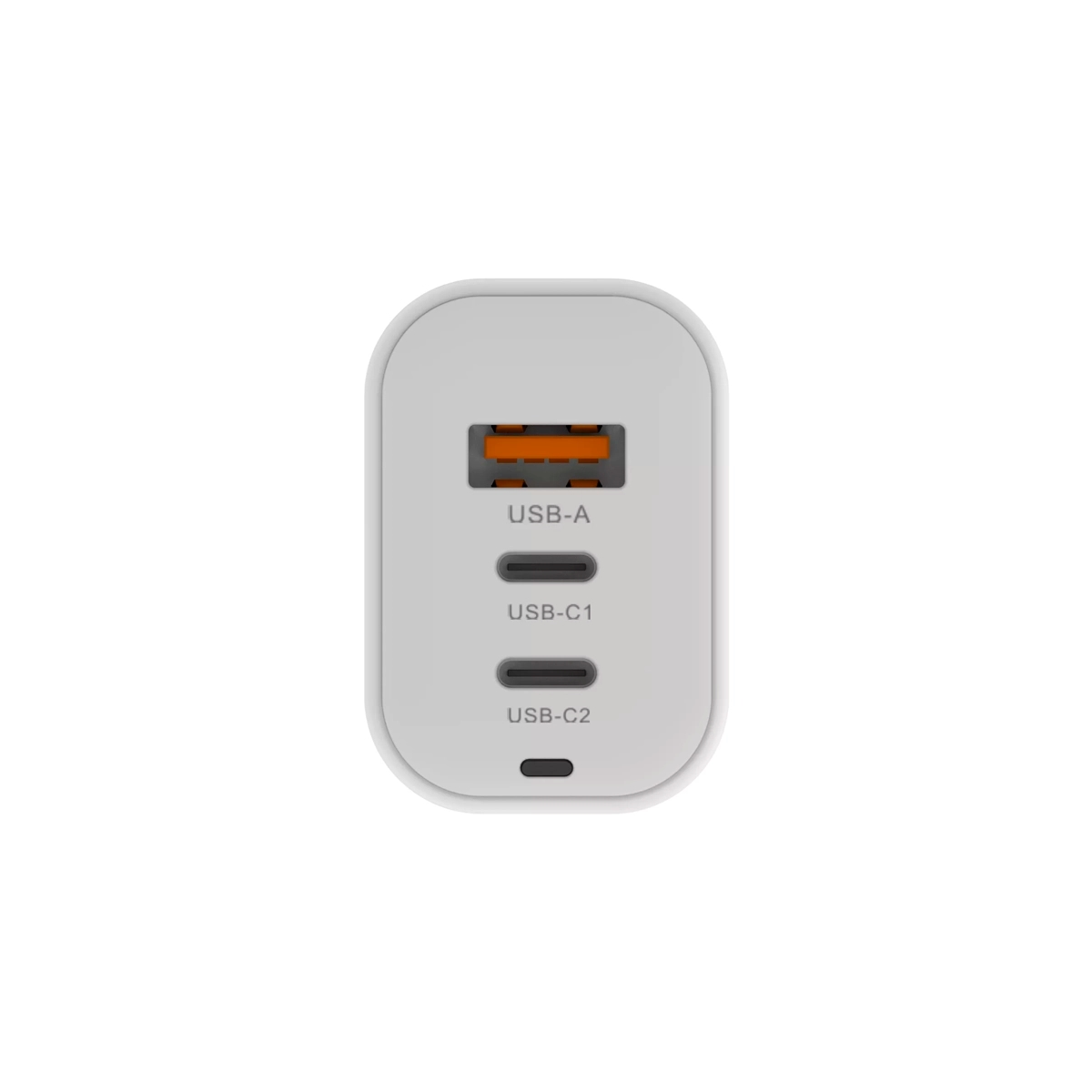 Cargador Carga Rapida 3 Puertos USB Color Blanco Somostel - Miniatura 3