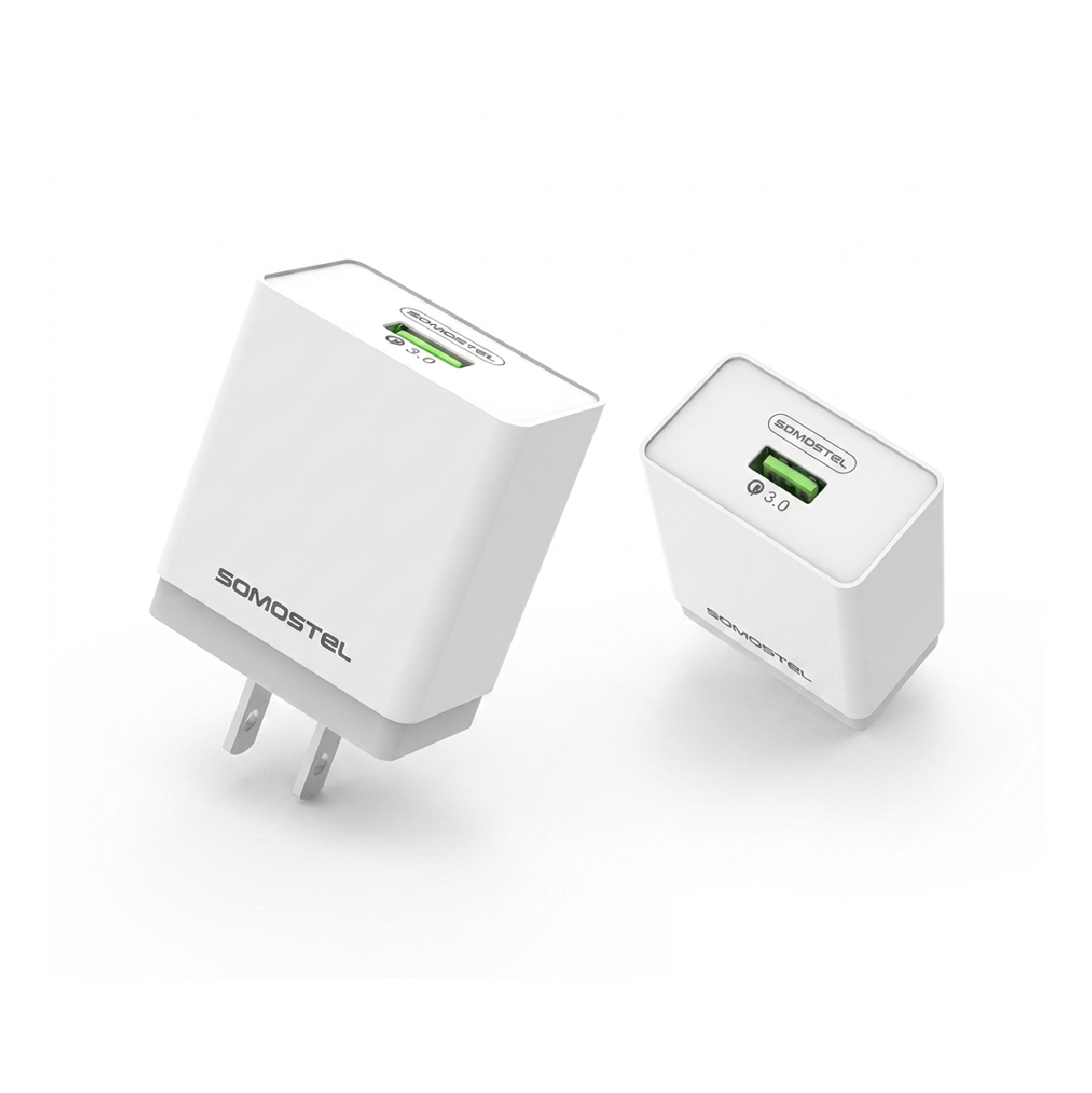 Cargador Usb Blanco Somostel