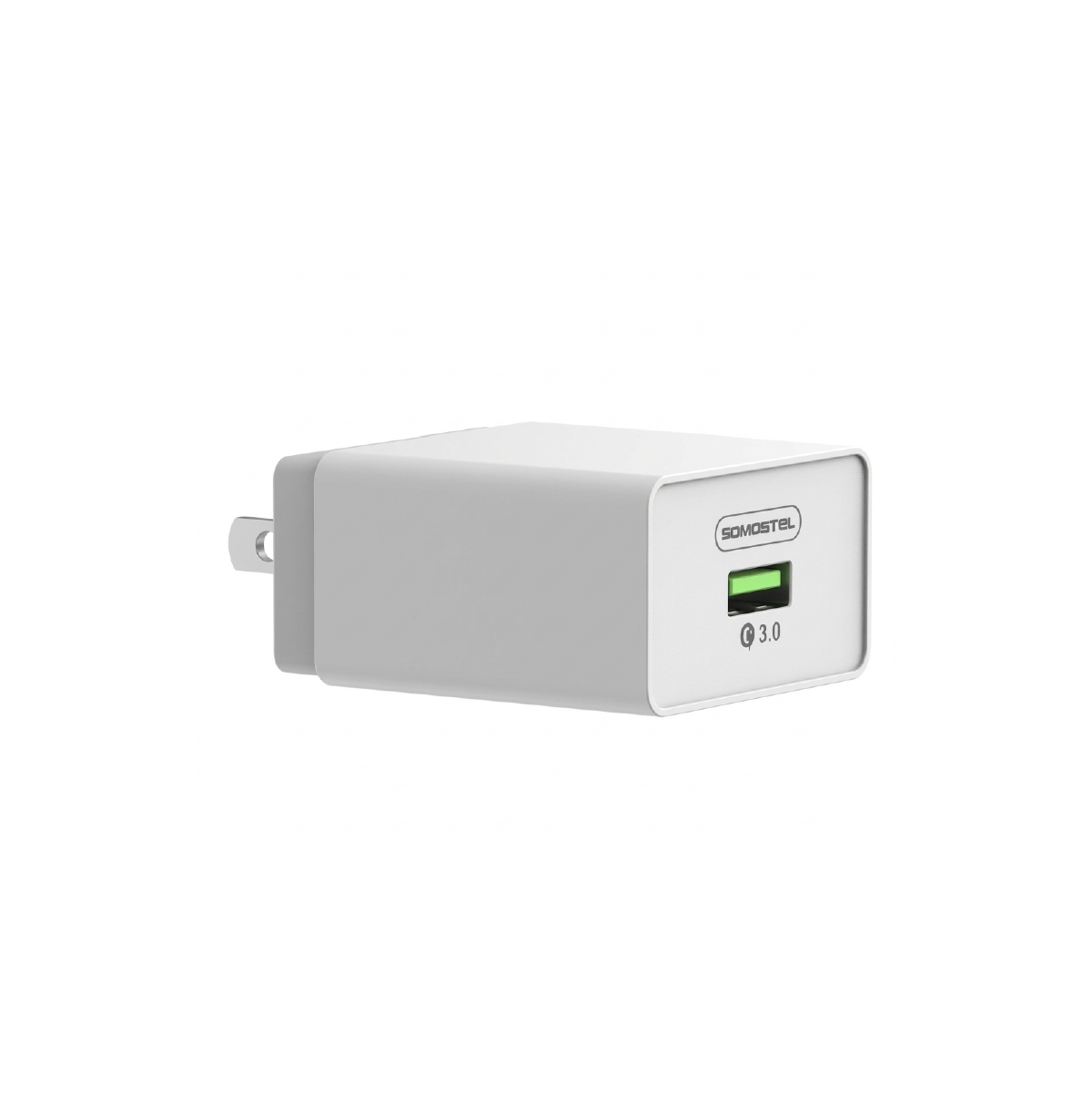 Cargador Usb Blanco Somostel - Miniatura 2