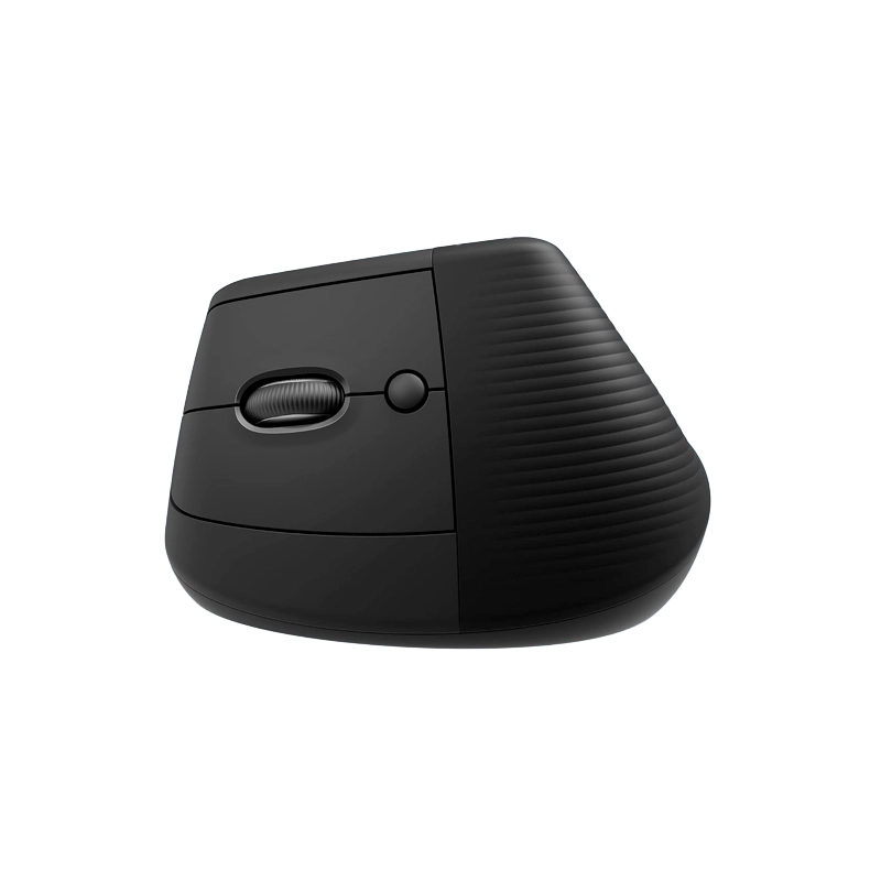 Mouse Inalámbrico Vertical Lift Para Zurdo Negro Logitech - Miniatura 2