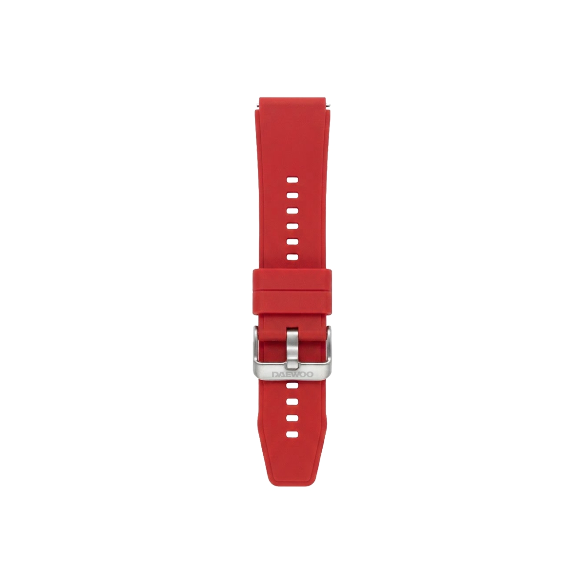 Correa De Silicón Para Reloj Color Rojo Daewoo