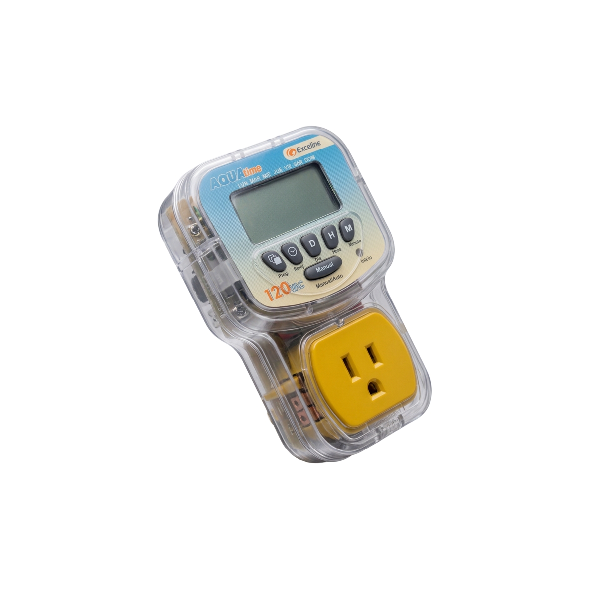 Programador Horario para Encendido y Apagado de Cargas Eléctricas y Calentadores Exceline - Miniatura 2