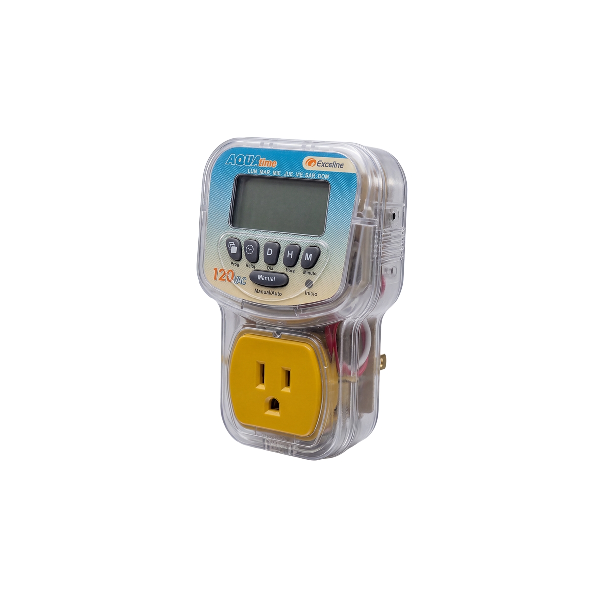 Programador Horario para Encendido y Apagado de Cargas Eléctricas y Calentadores Exceline - Miniatura 3