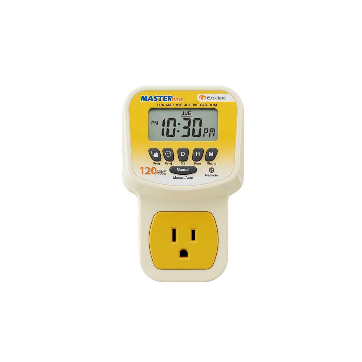 Program Horario Encen/Apag Cargas Elec. Hasta 12000 BTU Jacuzzi Exceline