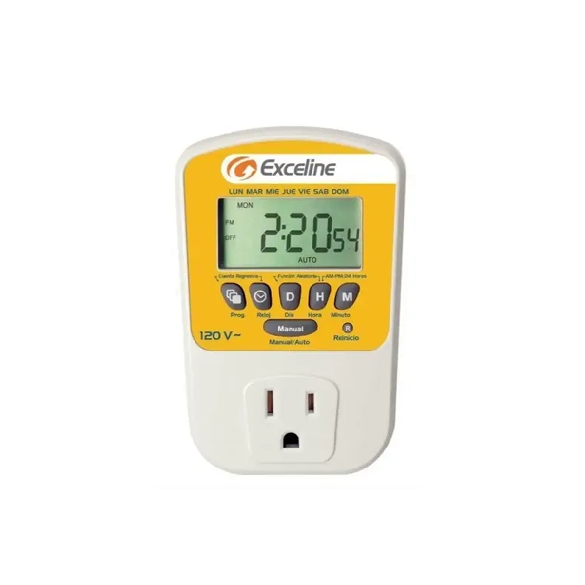Programador Horario para Sistemas de Iluminación de 120V Exceline