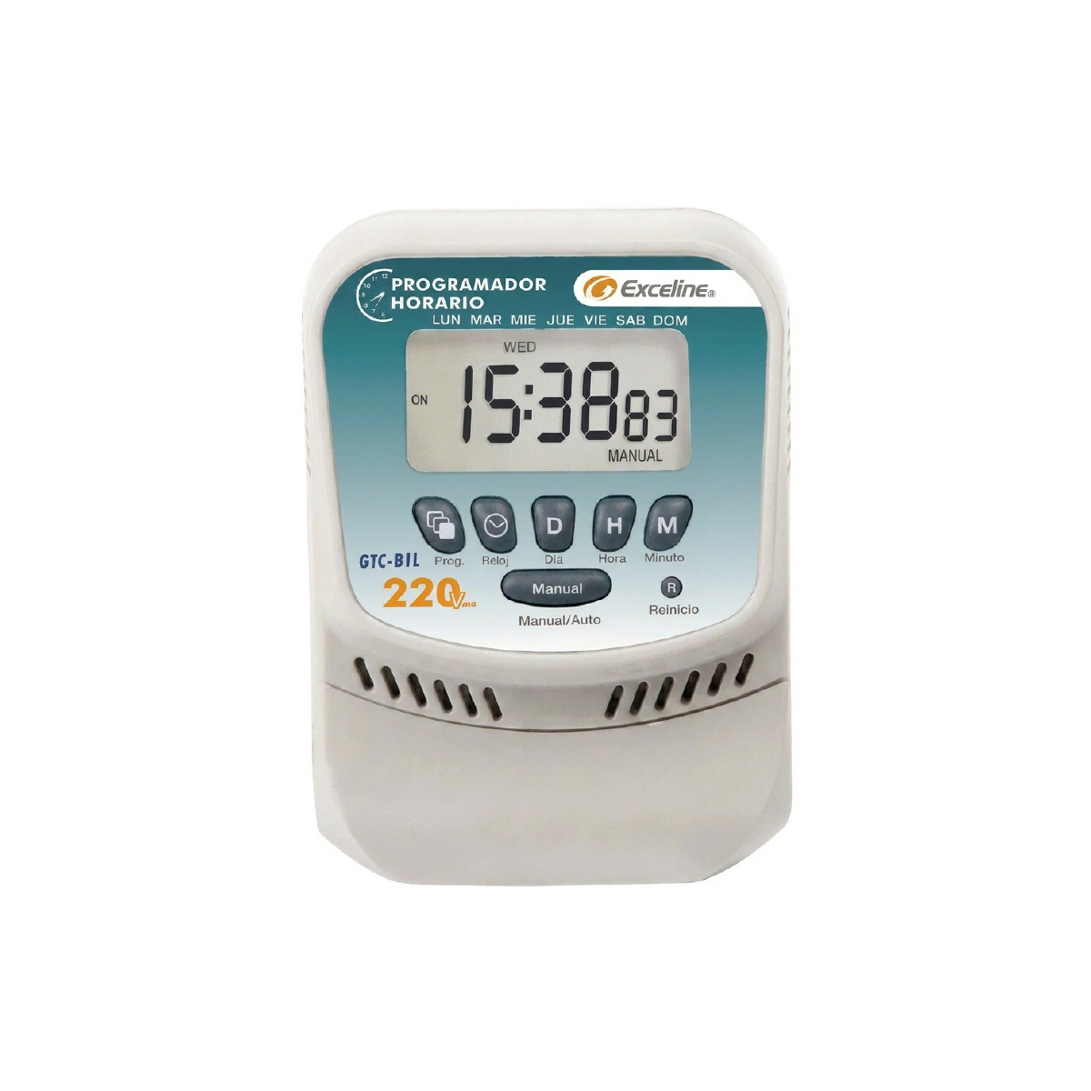 Programador Horario Digital de 220V Exceline