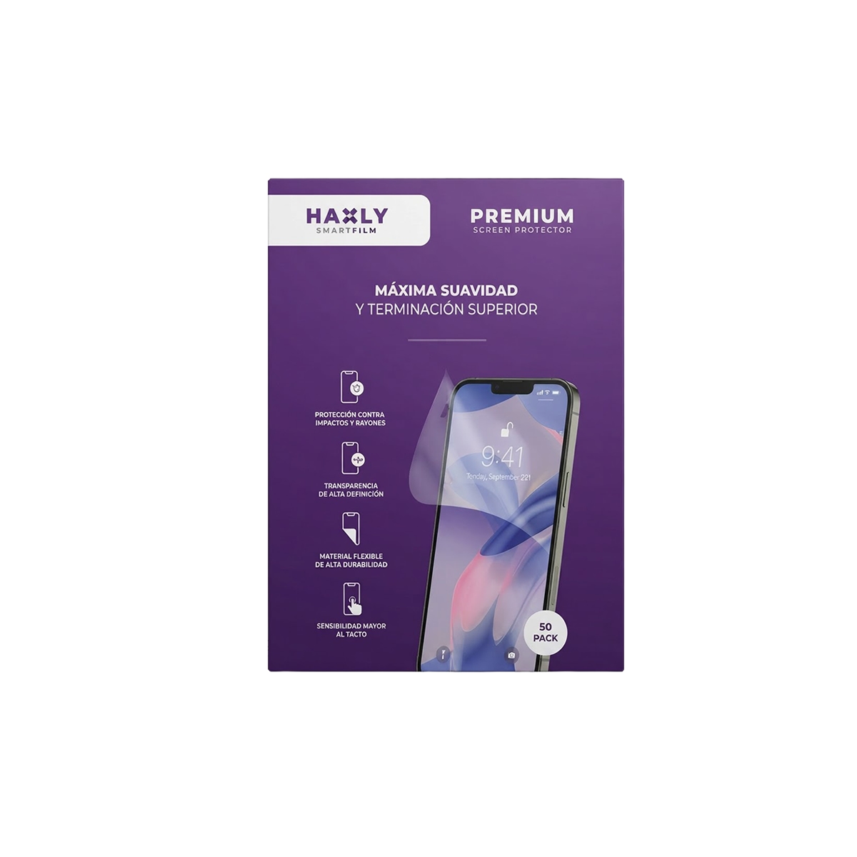 Láminas De Hidrogel Para Protector De Pantalla Haxly - Miniatura 2