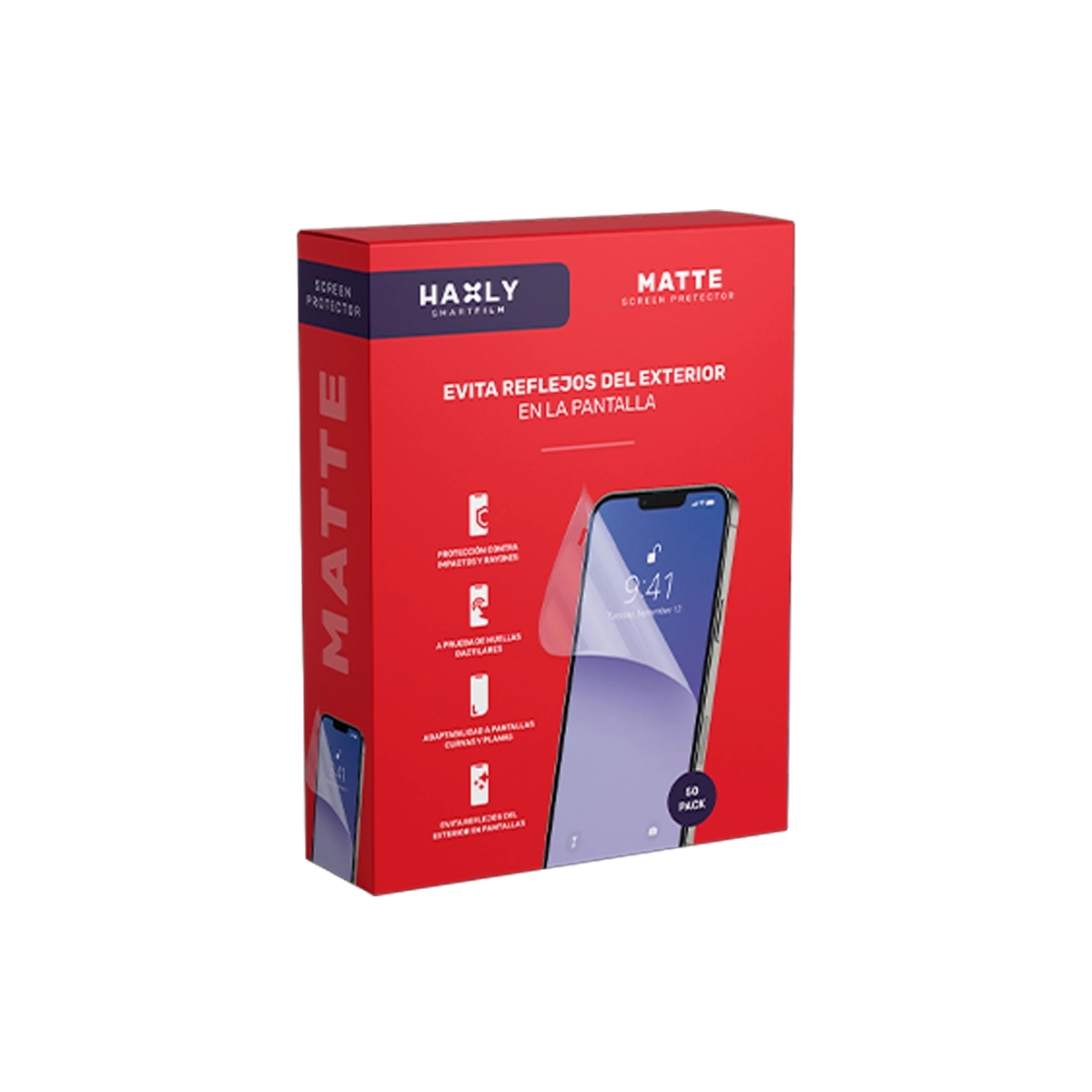Láminas De Hidrogel Mate Para Protector De Pantalla Haxly - Miniatura 2