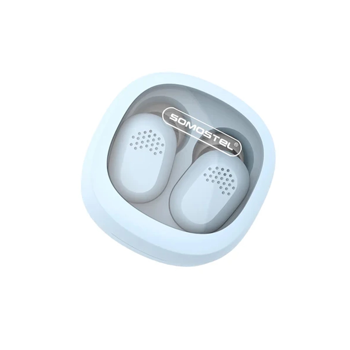Audífonos Inalámbricos Portátiles Bluetooth color Azul Somostel - Miniatura 3
