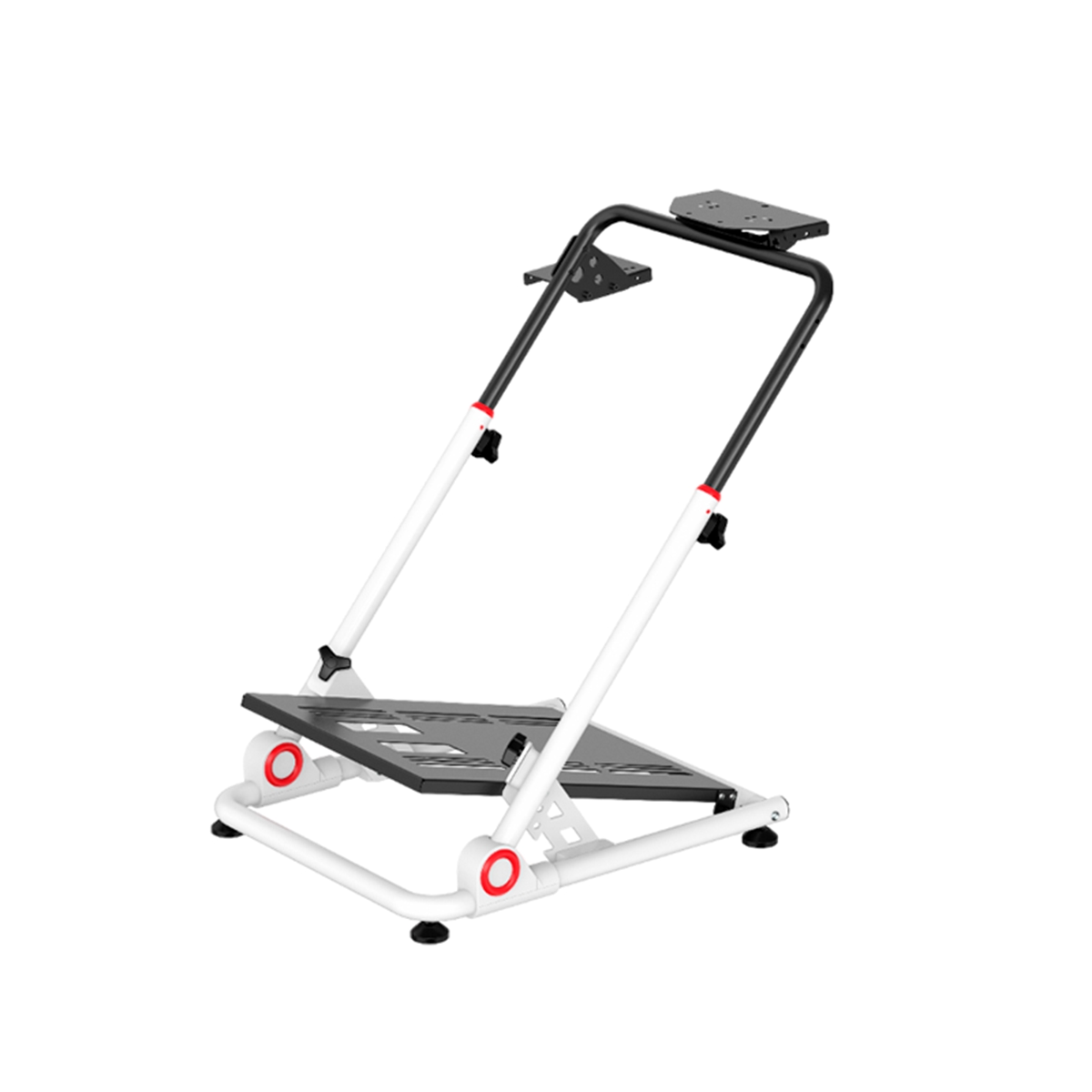 Soporte Plegable Para Volante De Carreras Y Palanca De Cambios Color Blanco Destek