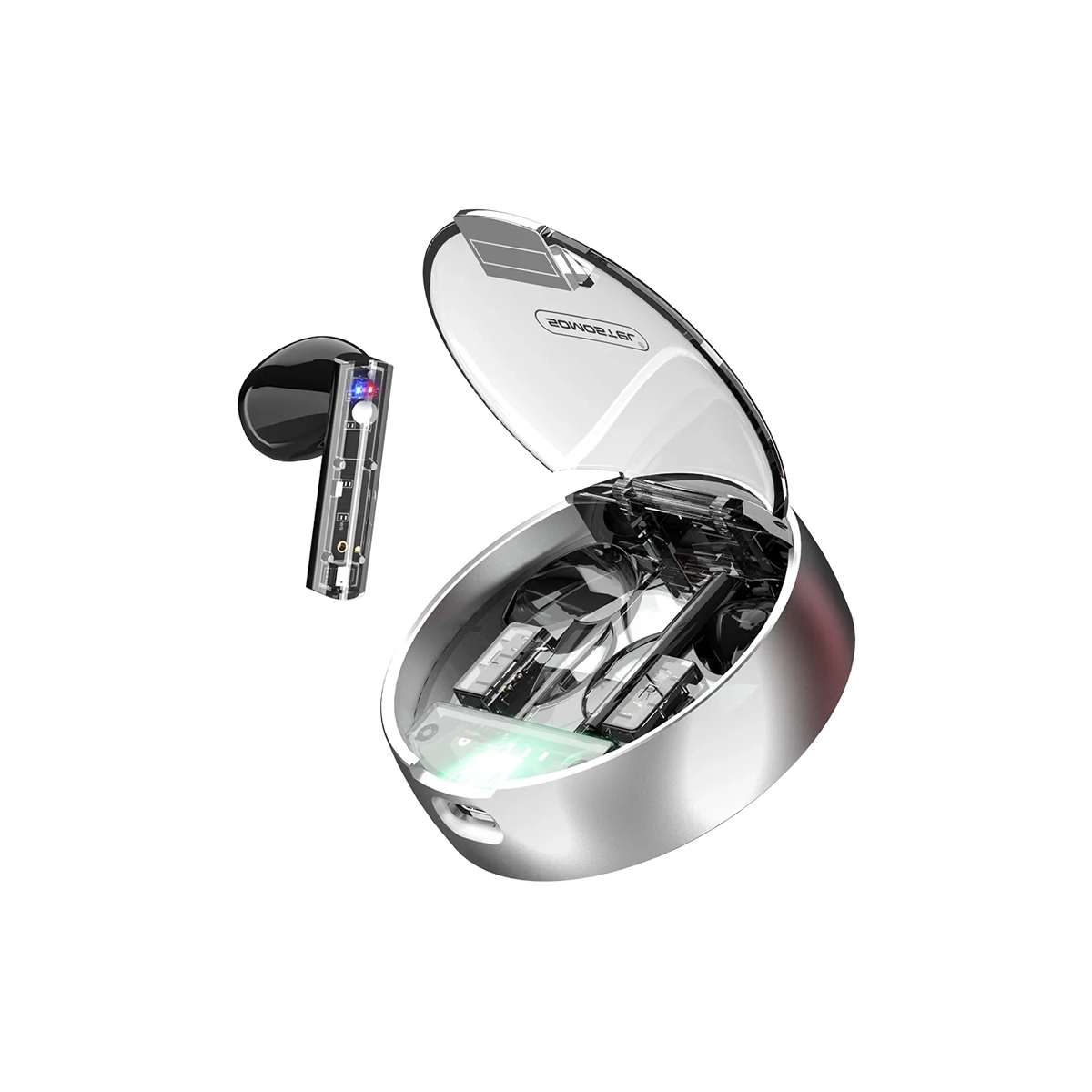 Audífonos Inalámbricos color Plata Somostel - Miniatura 2