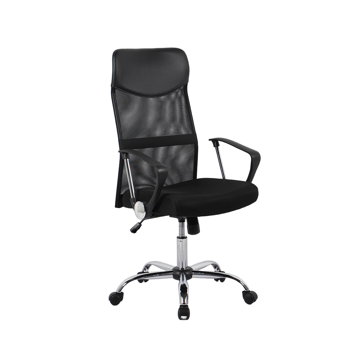 Silla de Oficina Ergonómica en Malla Color Negro Green Office - Miniatura 2