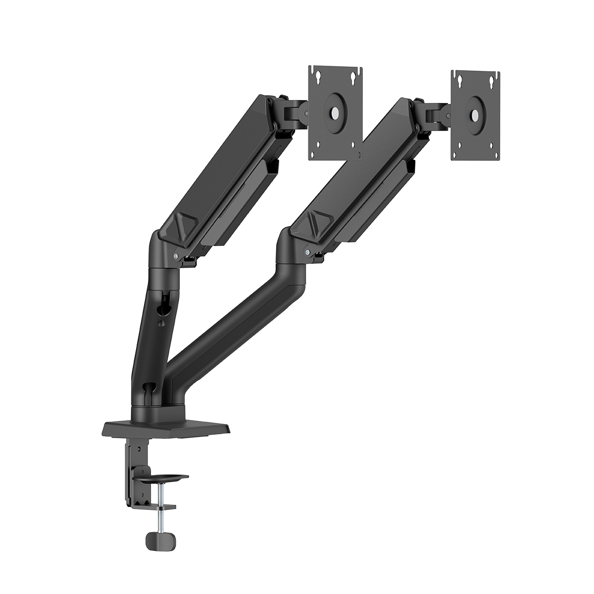 Brazo Para Monitor Dual de 17-32 Pulgadas Color Negro Destek