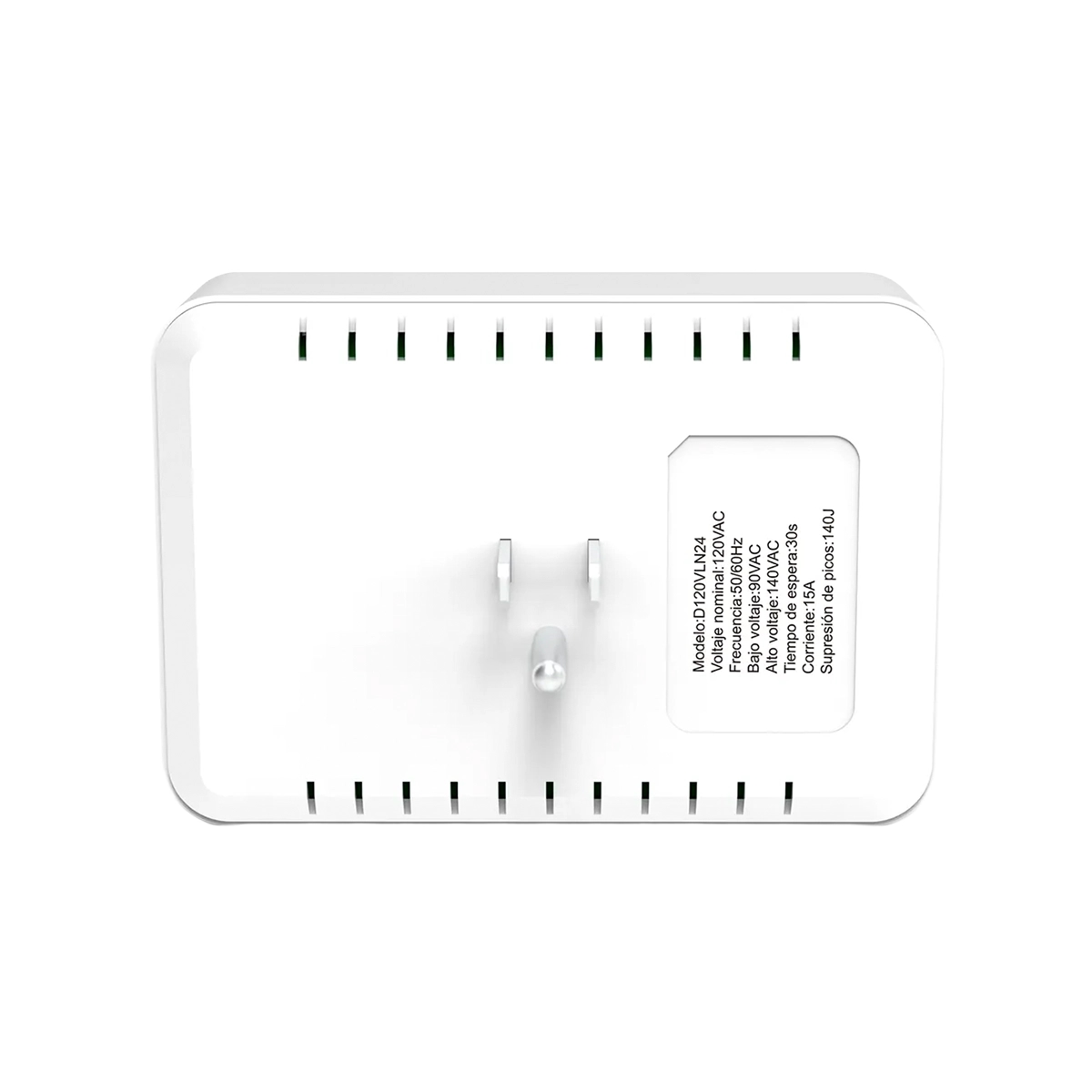 Protector De Voltaje Para Equipos Electrónicos Con Tres Tomas DGK - Miniatura 4