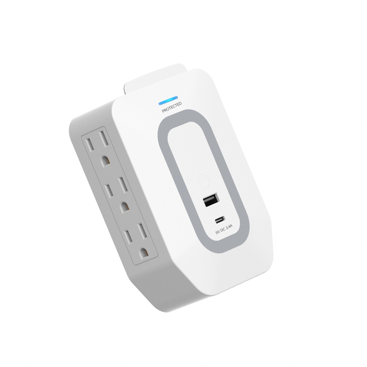 Regleta De 6 Tomas Con Puertos USB y Tipo C Energizer - Miniatura 2