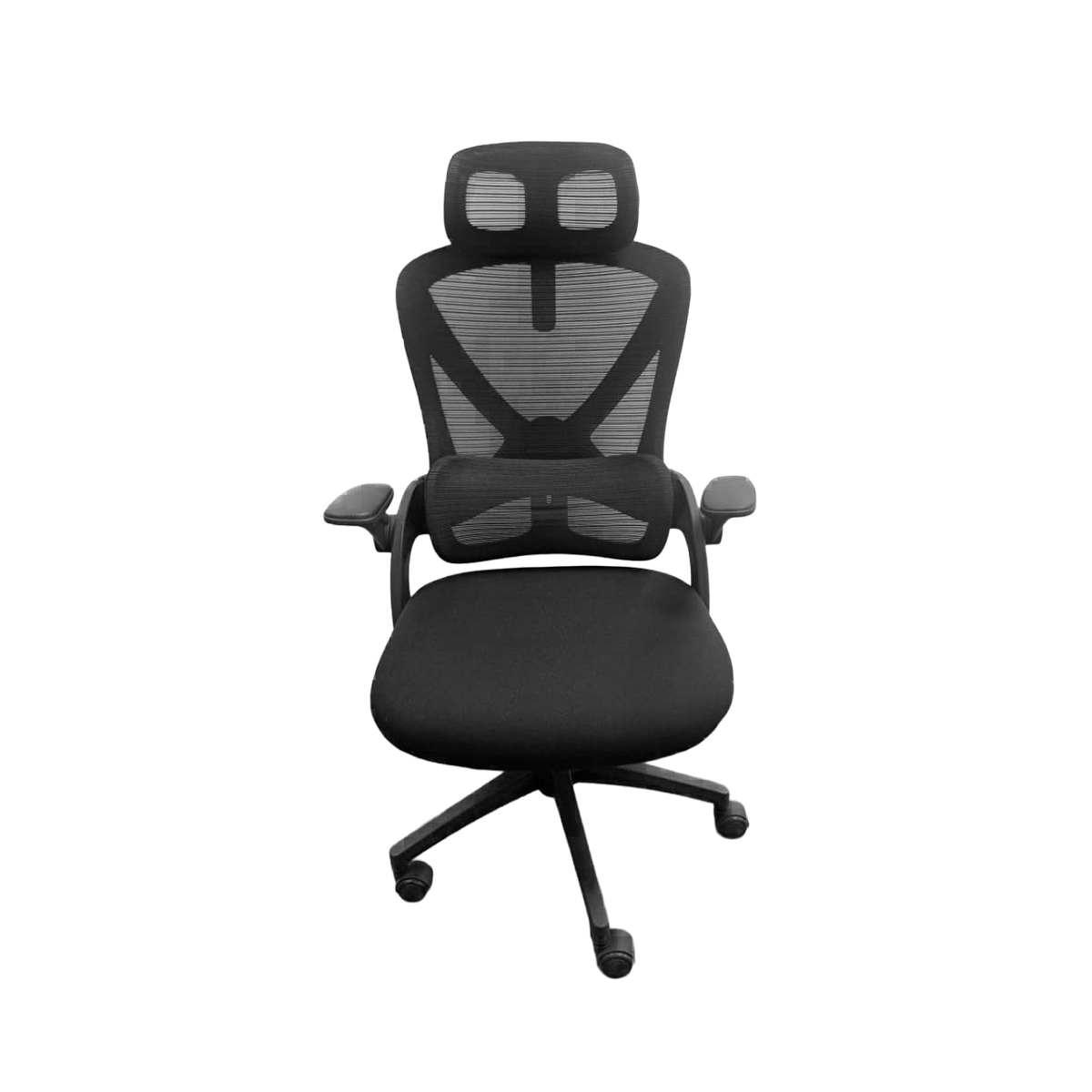 Silla de Oficina Ejecutiva Respaldo Alto Color Negro Green Office