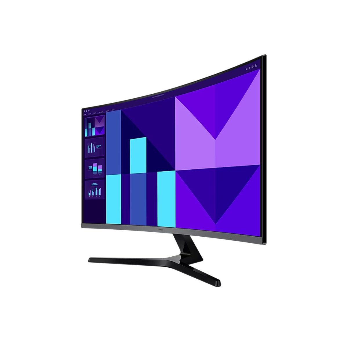 Monitor Curvo 32 Pulgadas VA FHD 100Hz Samsung - Miniatura 2