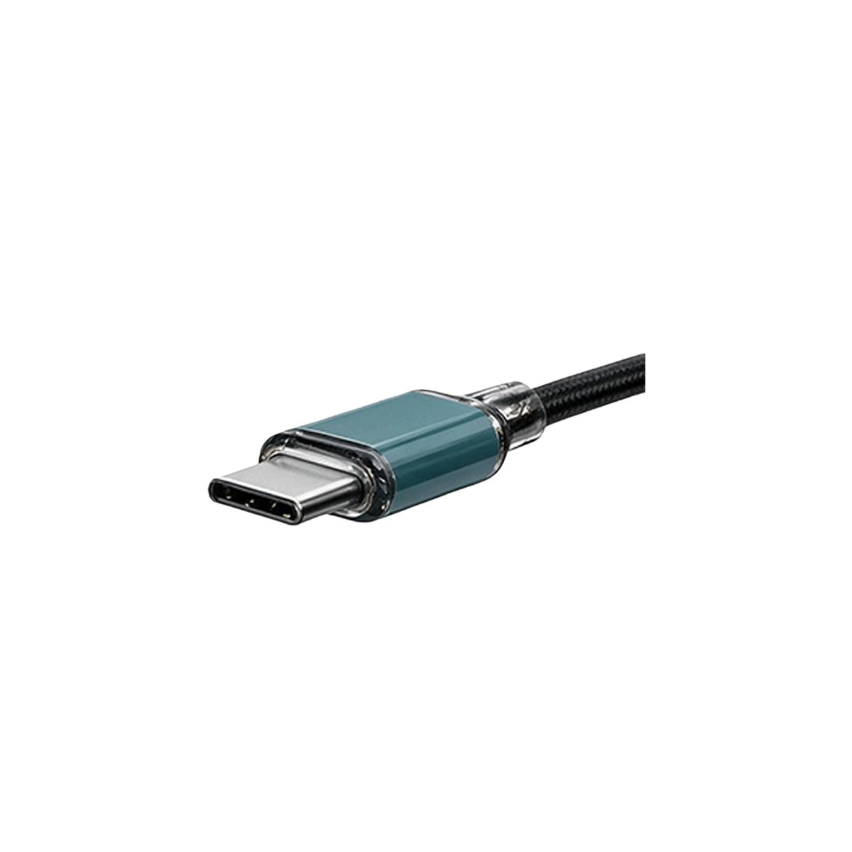 Cable Tipo C Carga Rápida y Aleación de Aluminio Color Negro Somostel - Miniatura 3