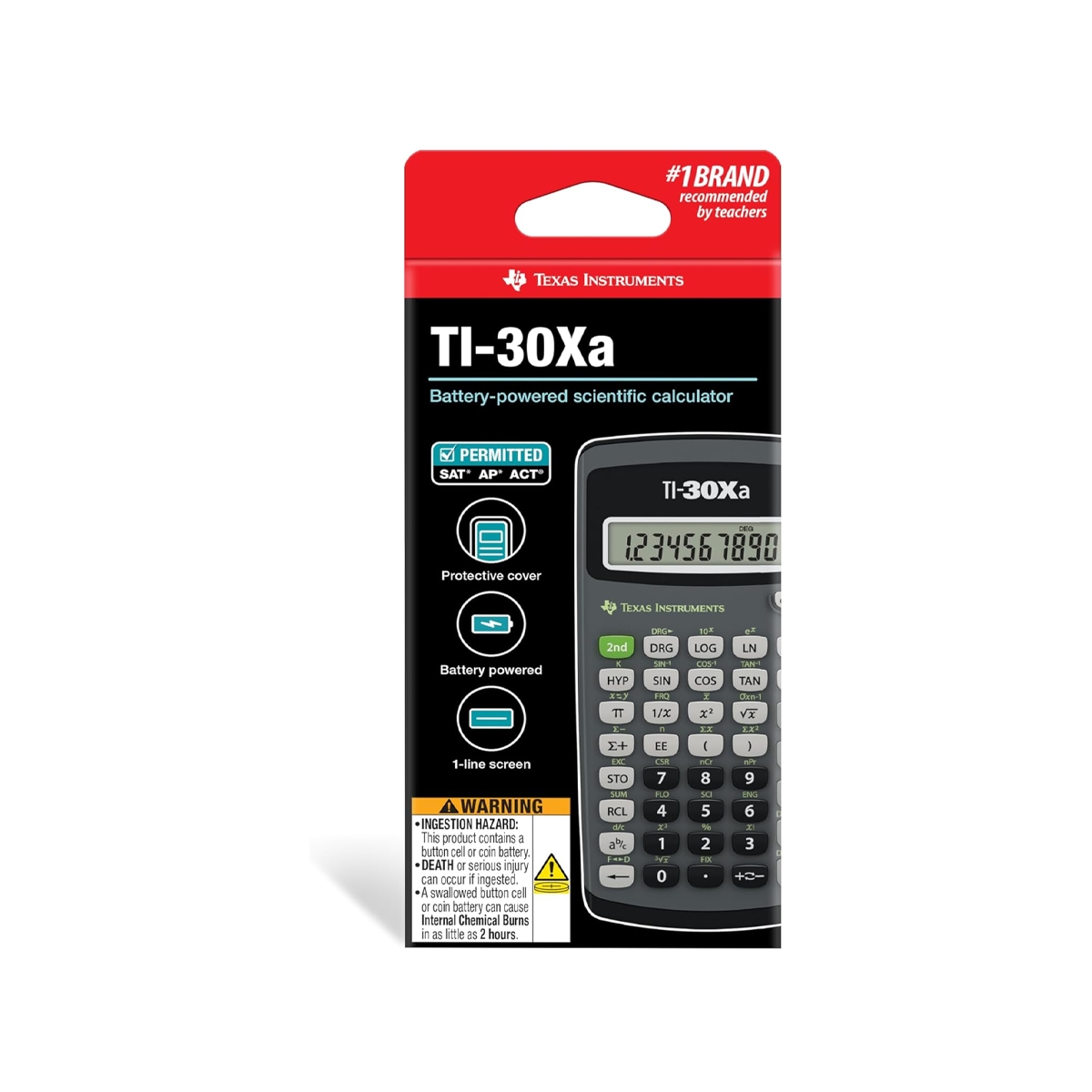 Calculadora Cientifica Color Negro Texas - Miniatura 3