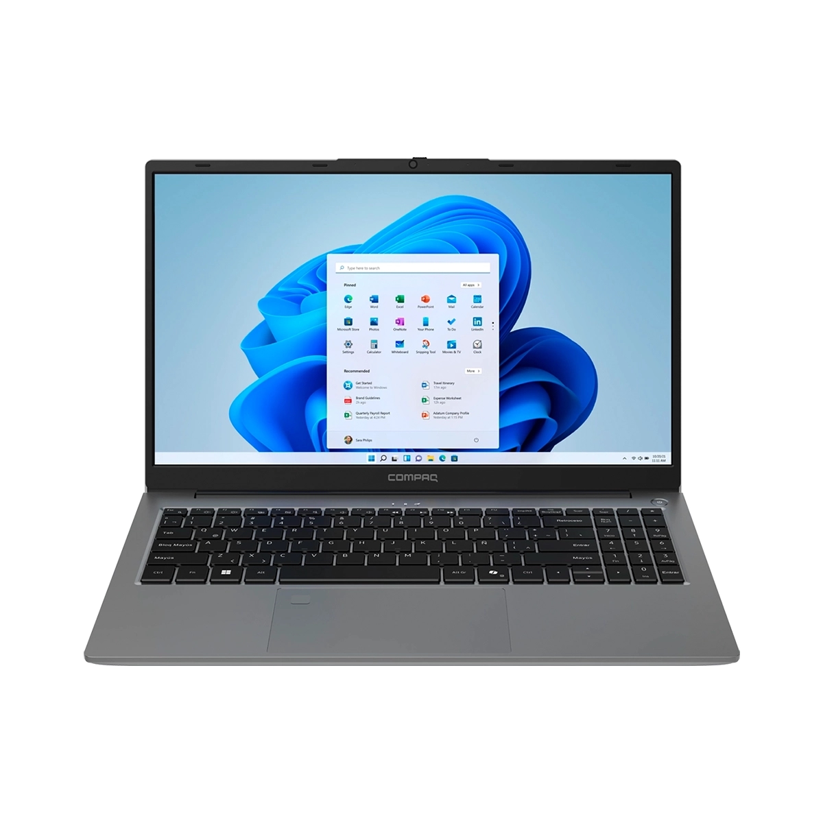 Laptop De 15.6 Pulgadas Ryzen 7 16GB RAM 512GB SSD Compaq
