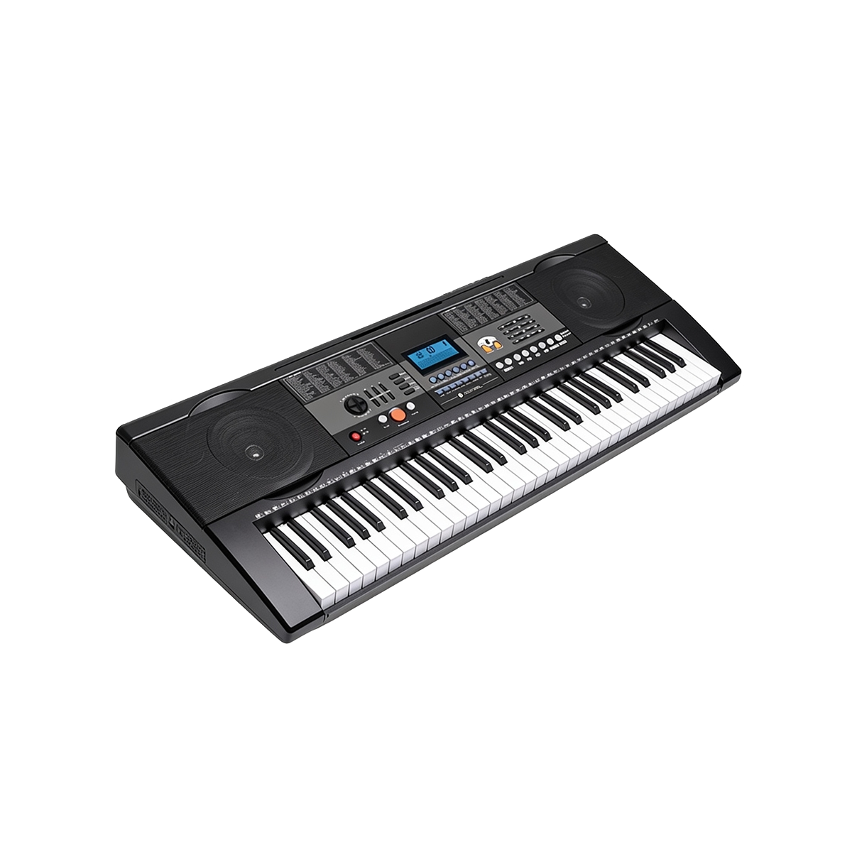 Teclado Musical Portátil 61 Tonos Electrónico Negro Decibel - Miniatura 2