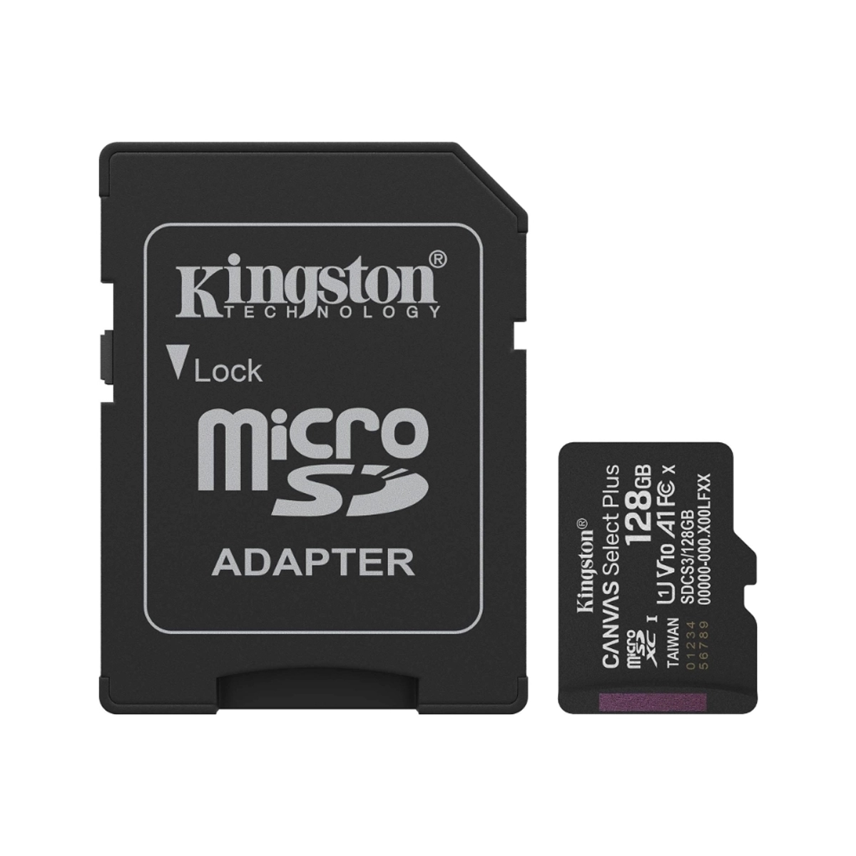 Memoria Micro SD 128GB Con Adaptador Kingston