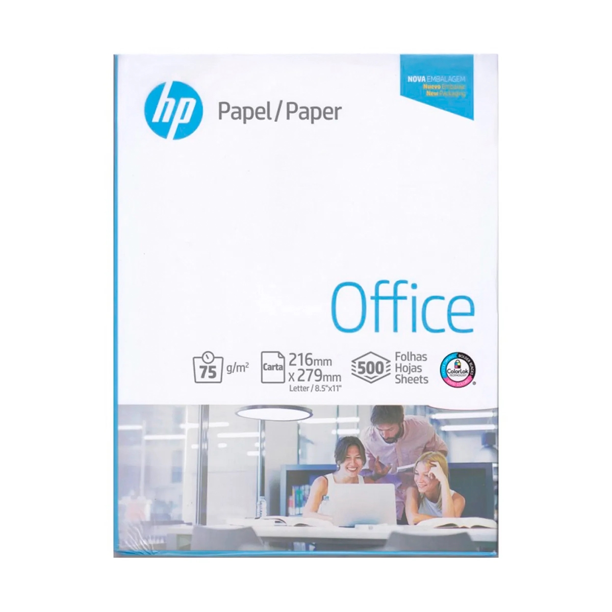 Resma De Papel Tamaño Carta HP