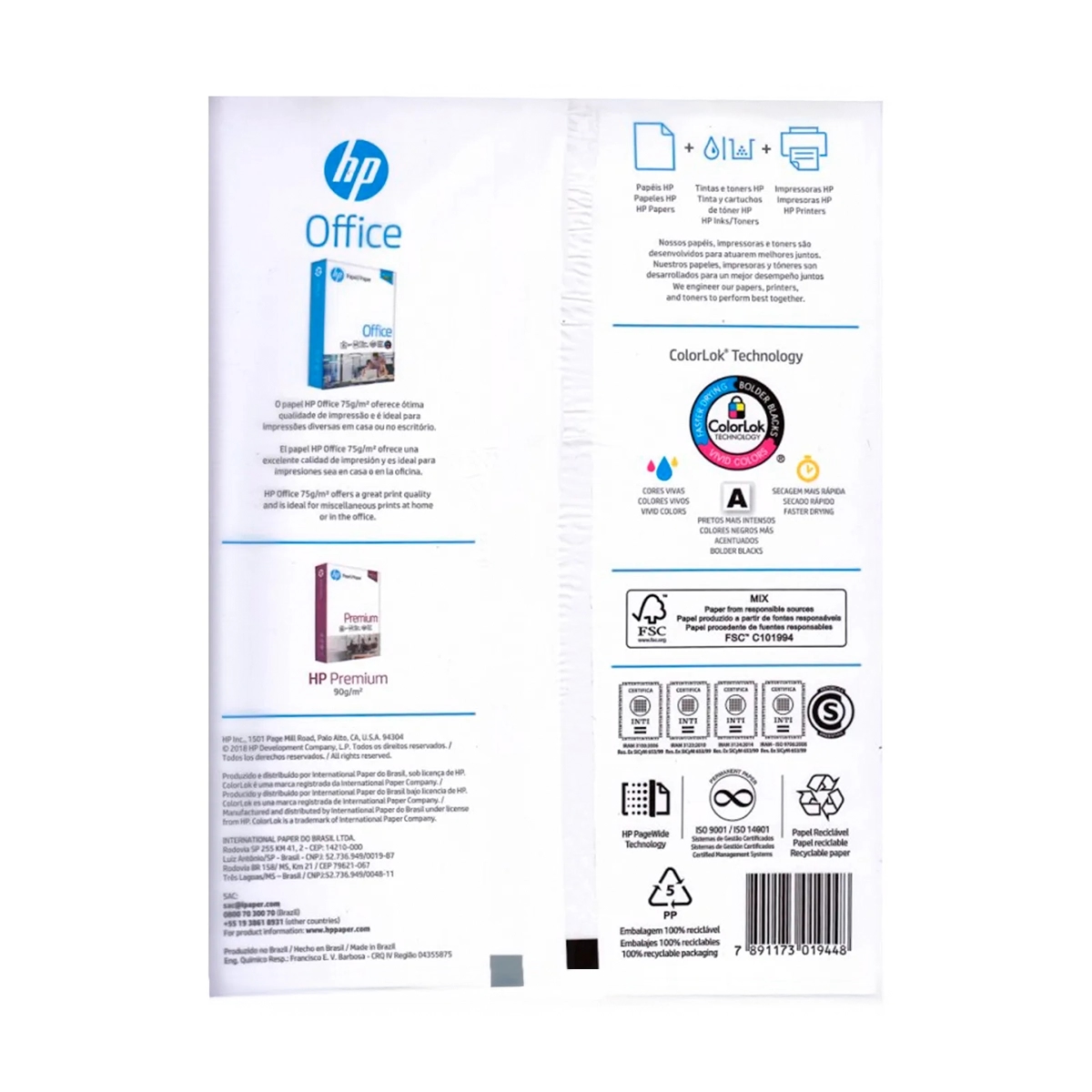 Resma De Papel Tamaño Carta HP - Miniatura 3