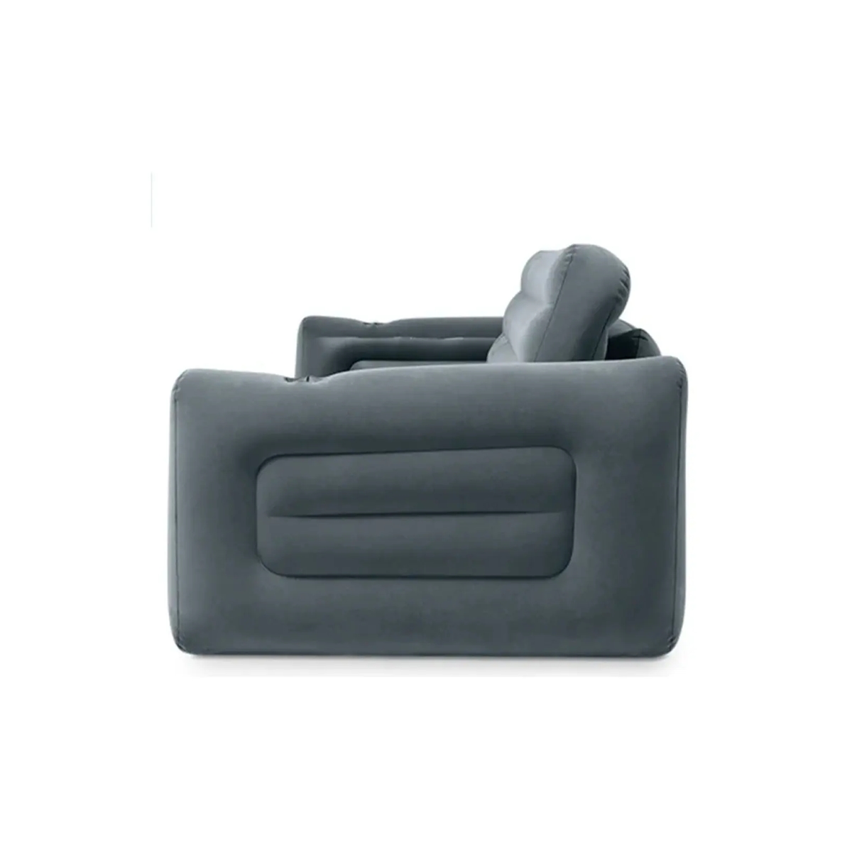Sofá Inflable Dos Plazas Color Gris Intex - Miniatura 2