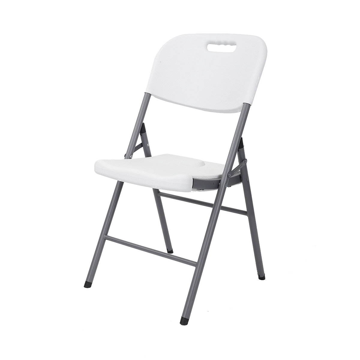 Silla Plegable Resistente Color Blanco Bika
