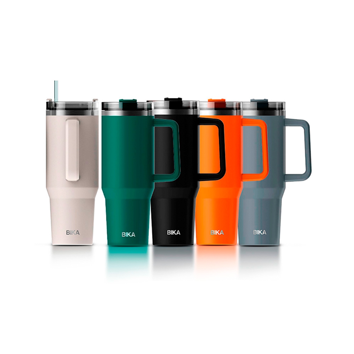 Vaso De 1200ml Colores Varios Bika